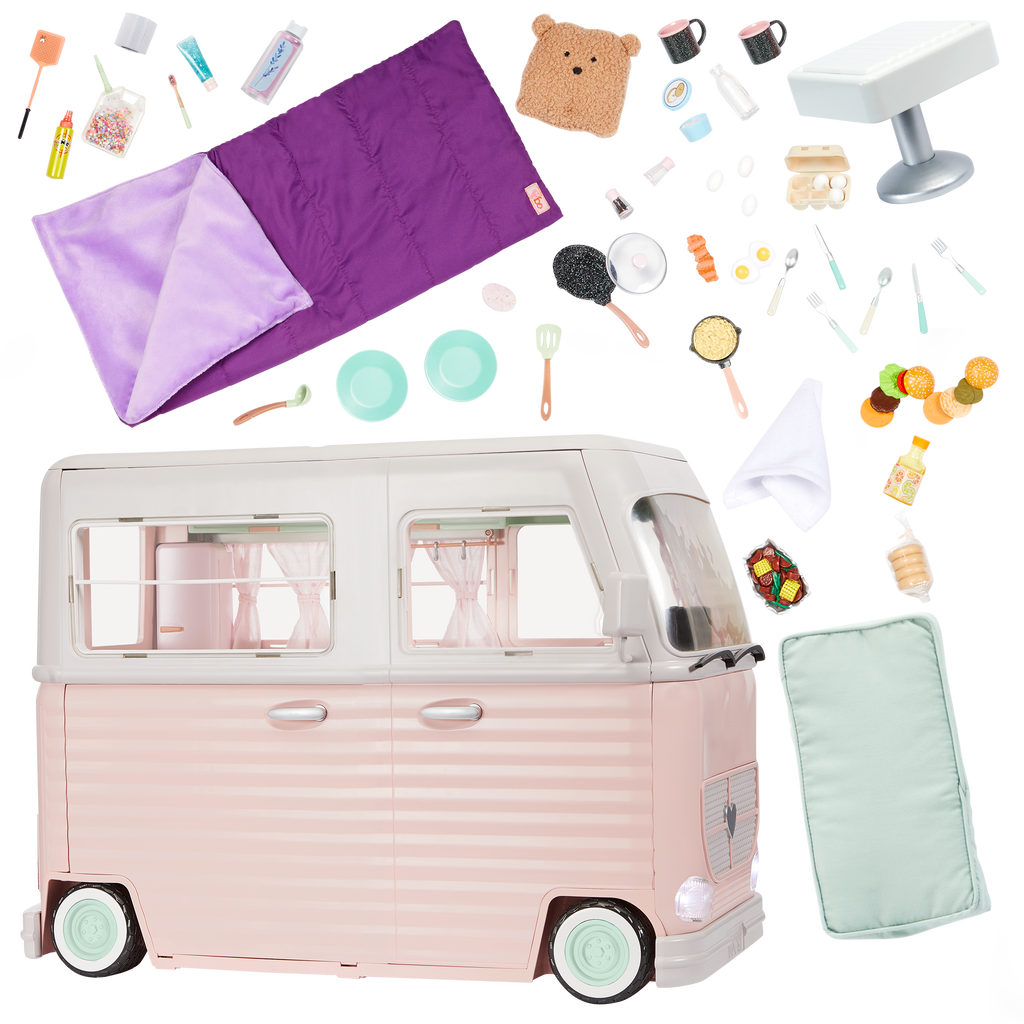 Our Generation RV Country Cruising Camper for 18-inch Dolls