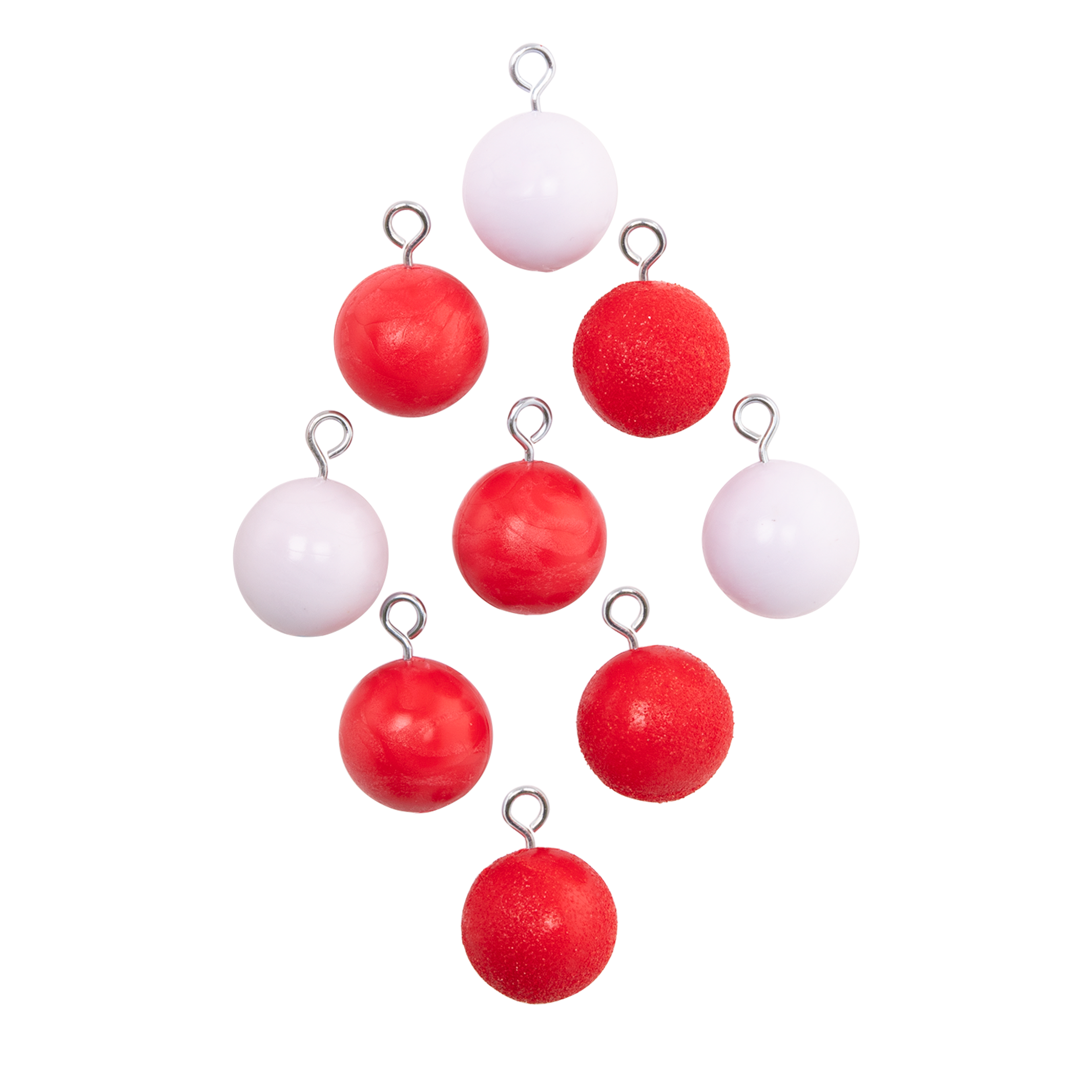 Toy Christmas tree with lights, ornaments and star