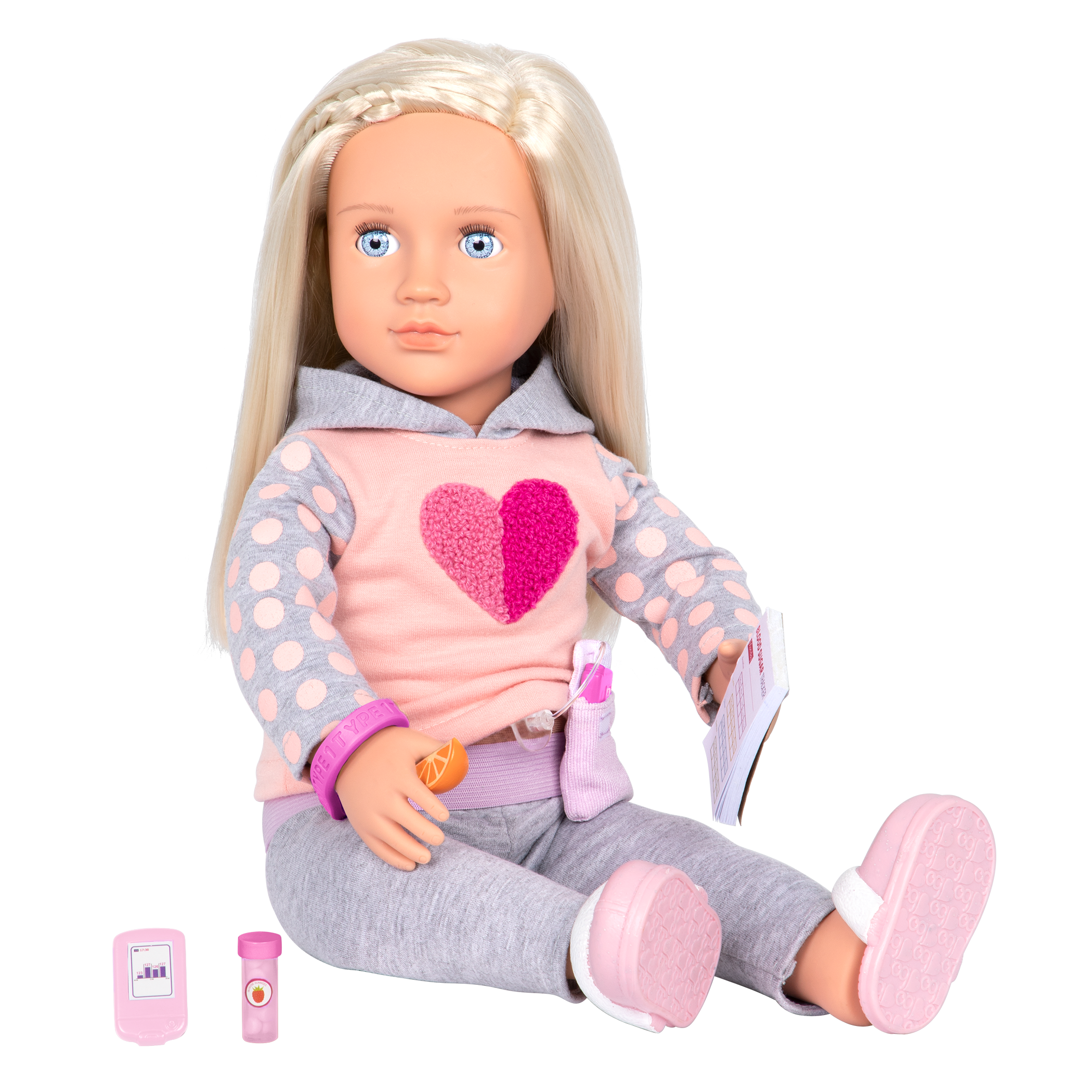 Sweet Treatment Diabetic Care Set for 18" Dolls