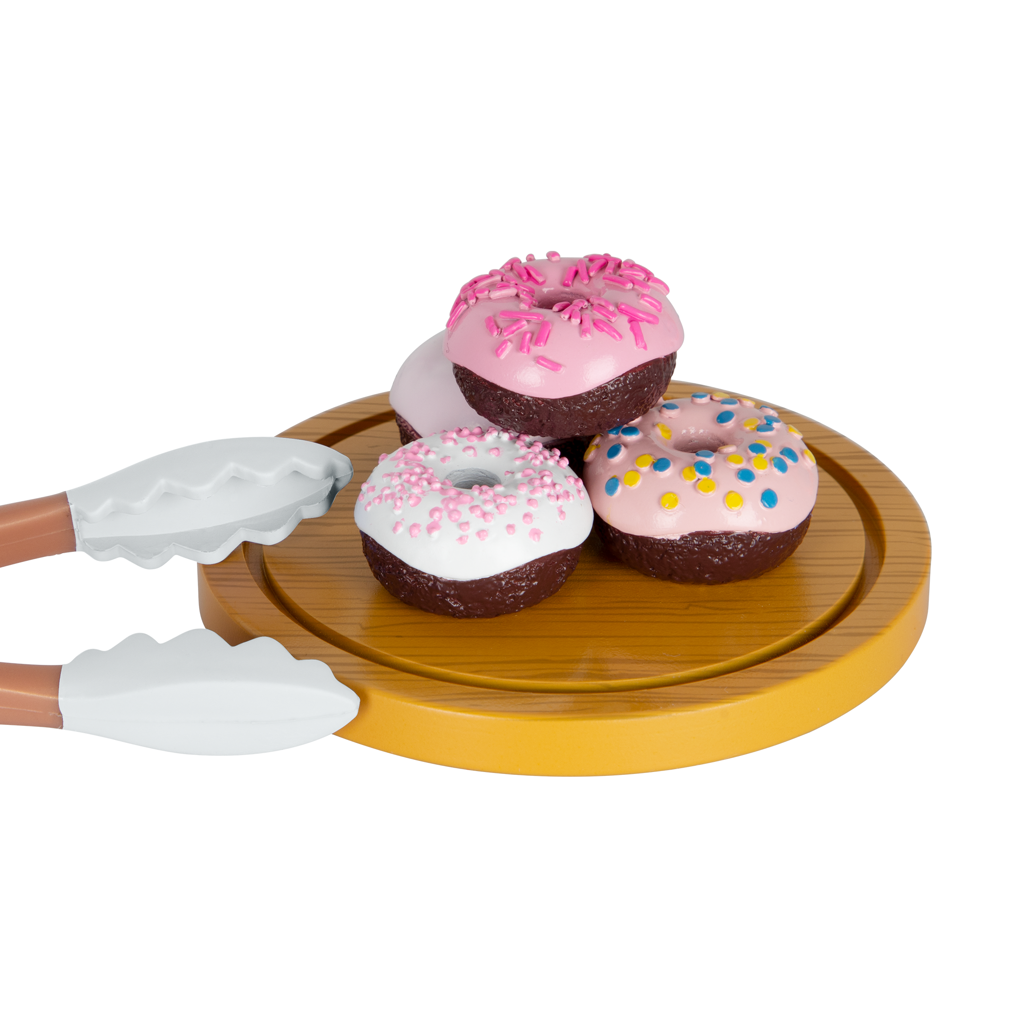 18-inch doll with baking playset