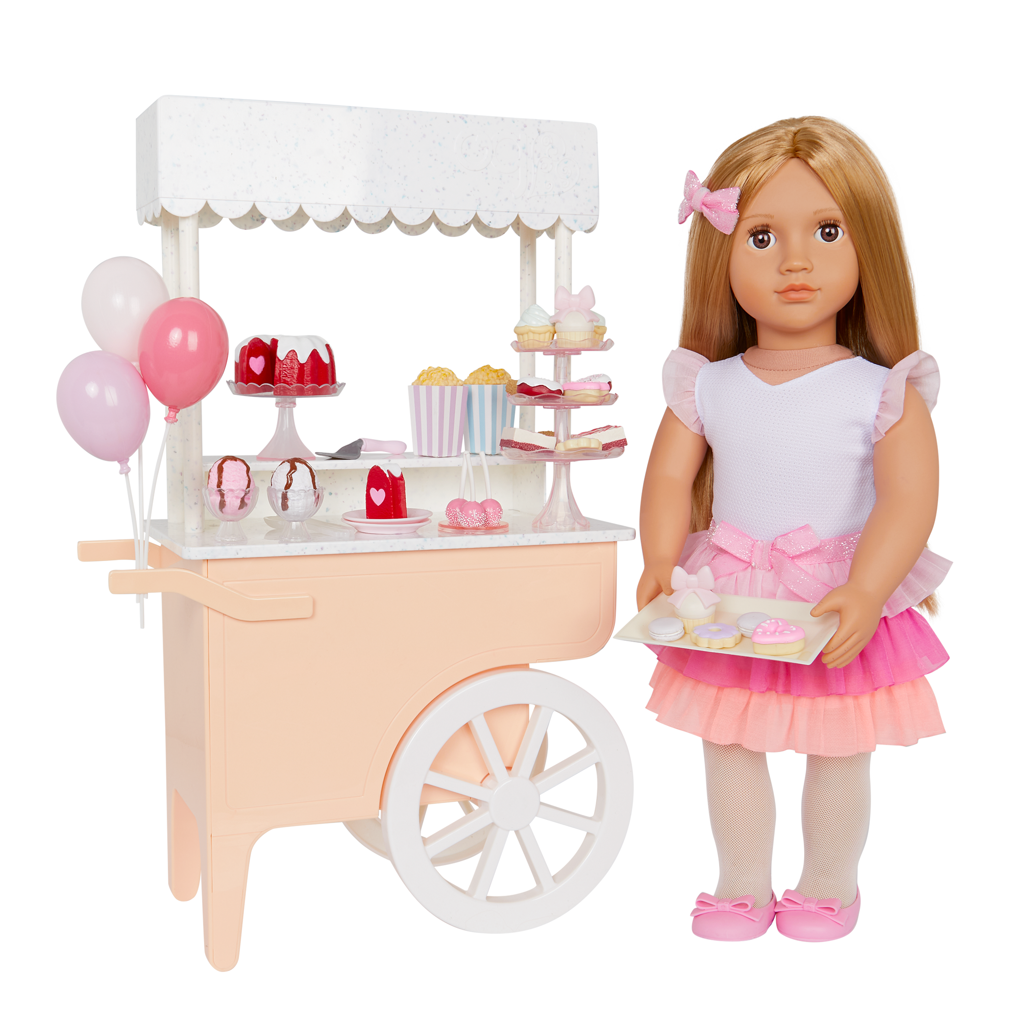 Oh So Sweet Cart 18-inch doll sweets playset