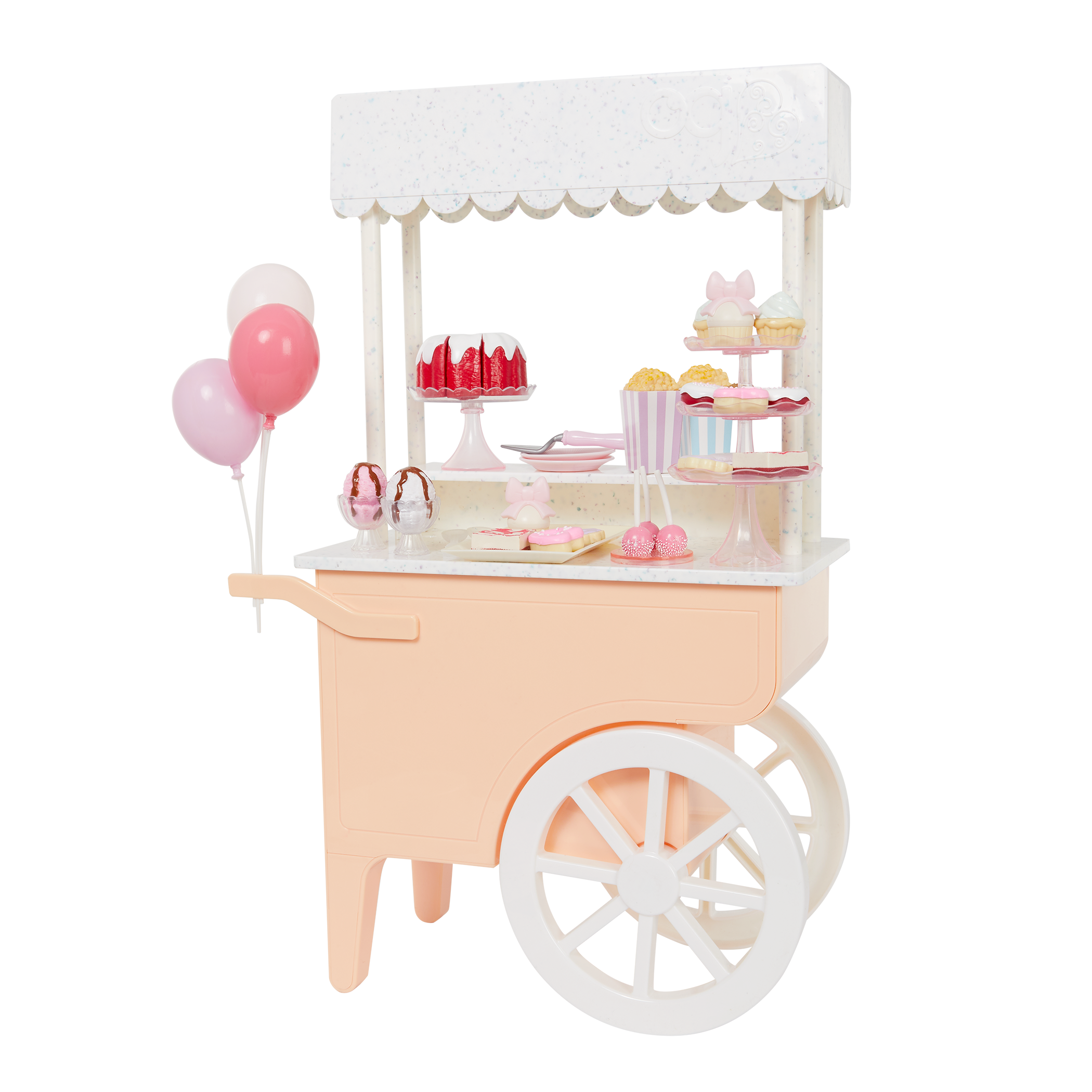 Oh So Sweet Cart 18-inch doll sweets playset