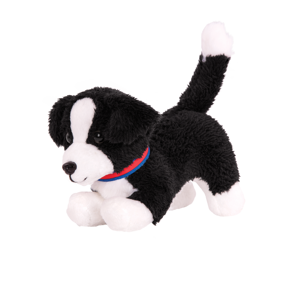 Our Generation Border Collie Pup posable 6-inch puppy for 18-inch dolls