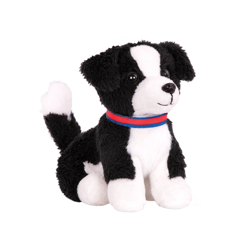 Our Generation Border Collie Pup posable 6-inch puppy for 18-inch dolls
