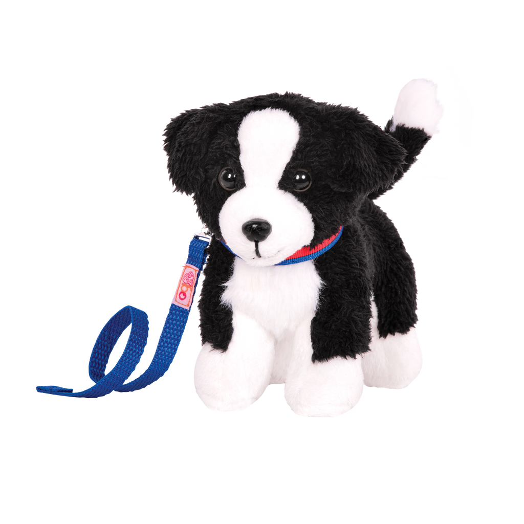 Our Generation Border Collie Pup posable 6-inch puppy for 18-inch dolls