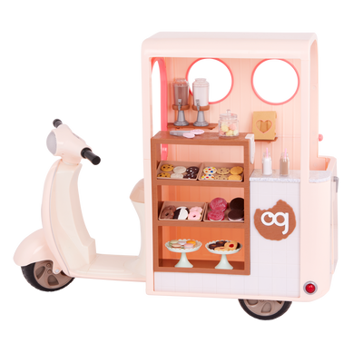 Our Generation Chip Chip Hooray Cookie Scooter for 18-inch Dolls