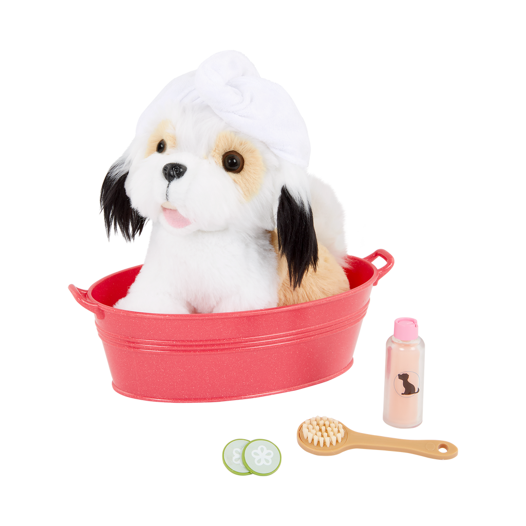 Our Generation Spa Day Pet Set with Shih Tzu Plush