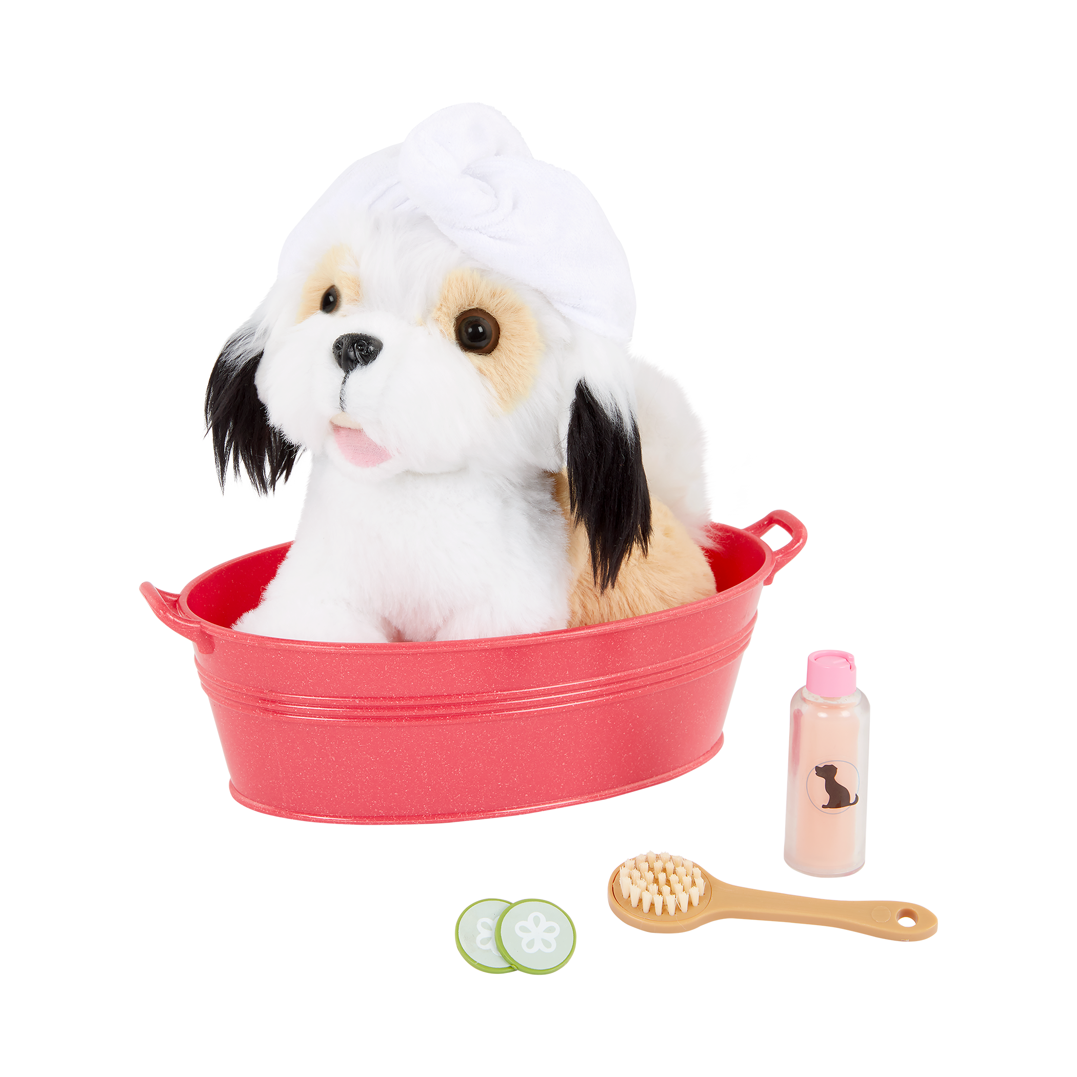 Our Generation Spa Day Pet Set with Shih Tzu Plush