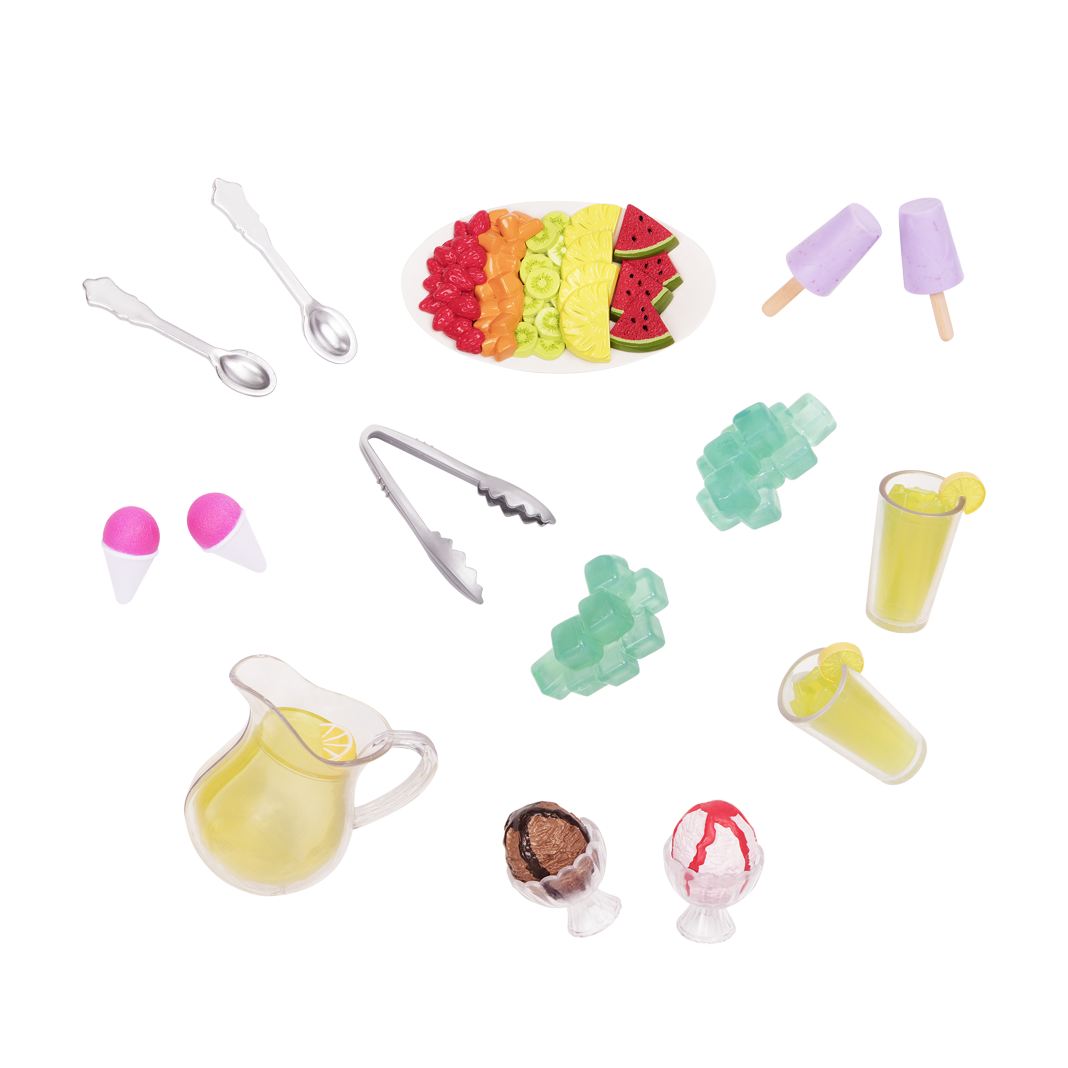 Summer snacks trolley playset