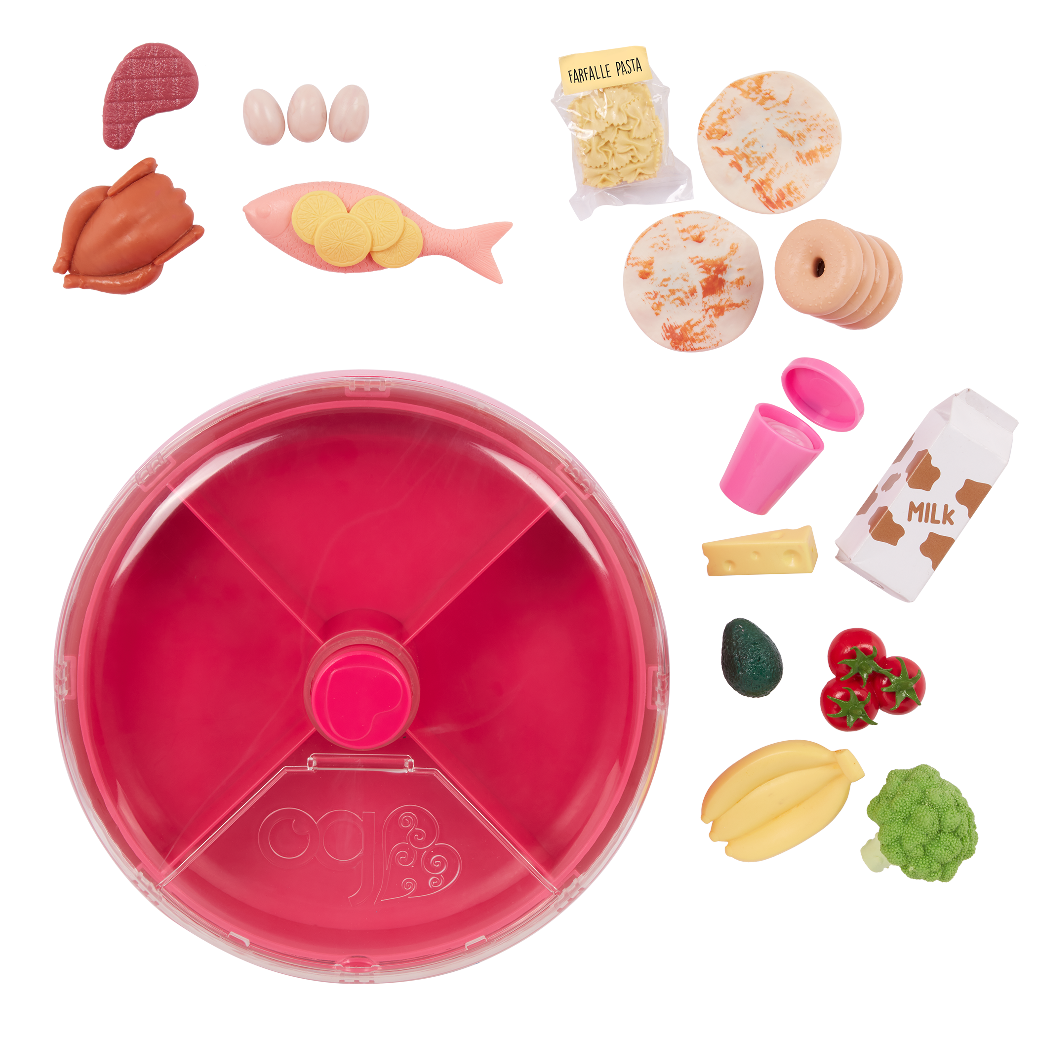 Our Generation Spin & Serve Play Food Set for 18-inch Dolls