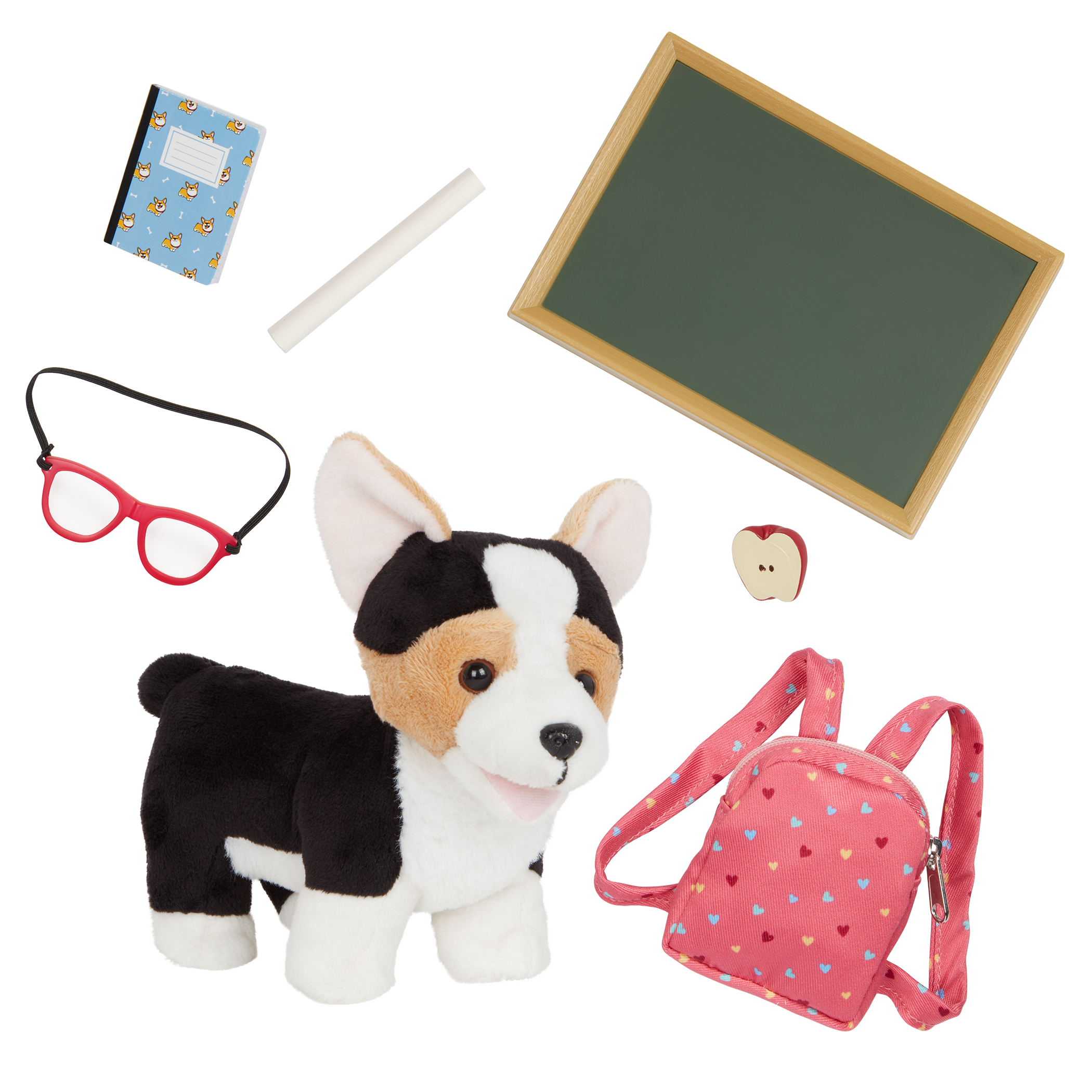 Our Generation Posable Preschool Puppy for 18-inch Dolls