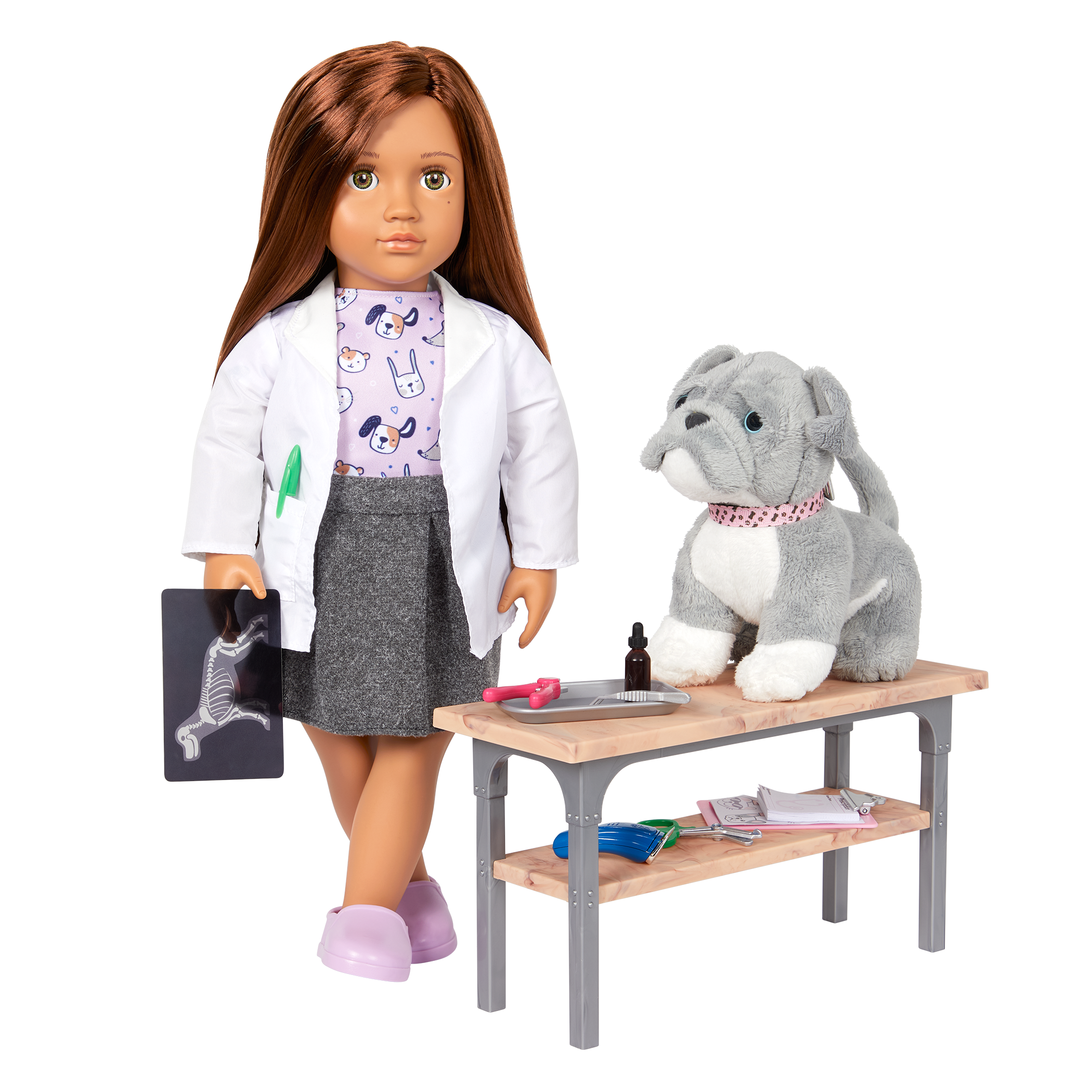 Our Generation Ready, Vet, Check Set for 18-inch Dolls