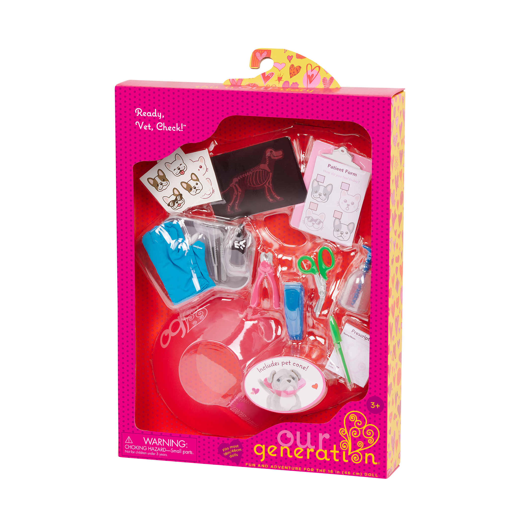 Our Generation Ready, Vet, Check Set for 18-inch Dolls