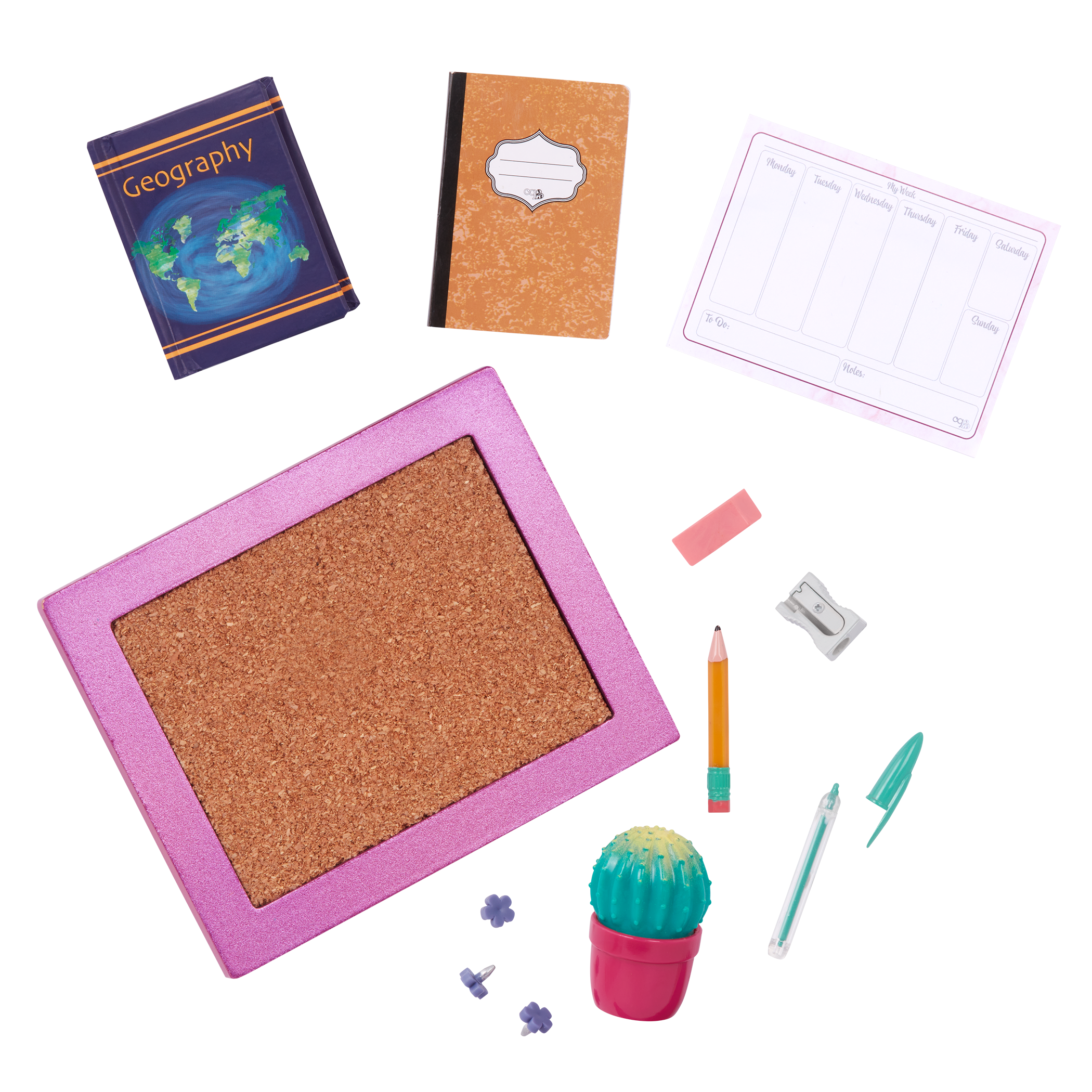 Our Generation Working Wonder Desk Furniture for 18-inch Dolls