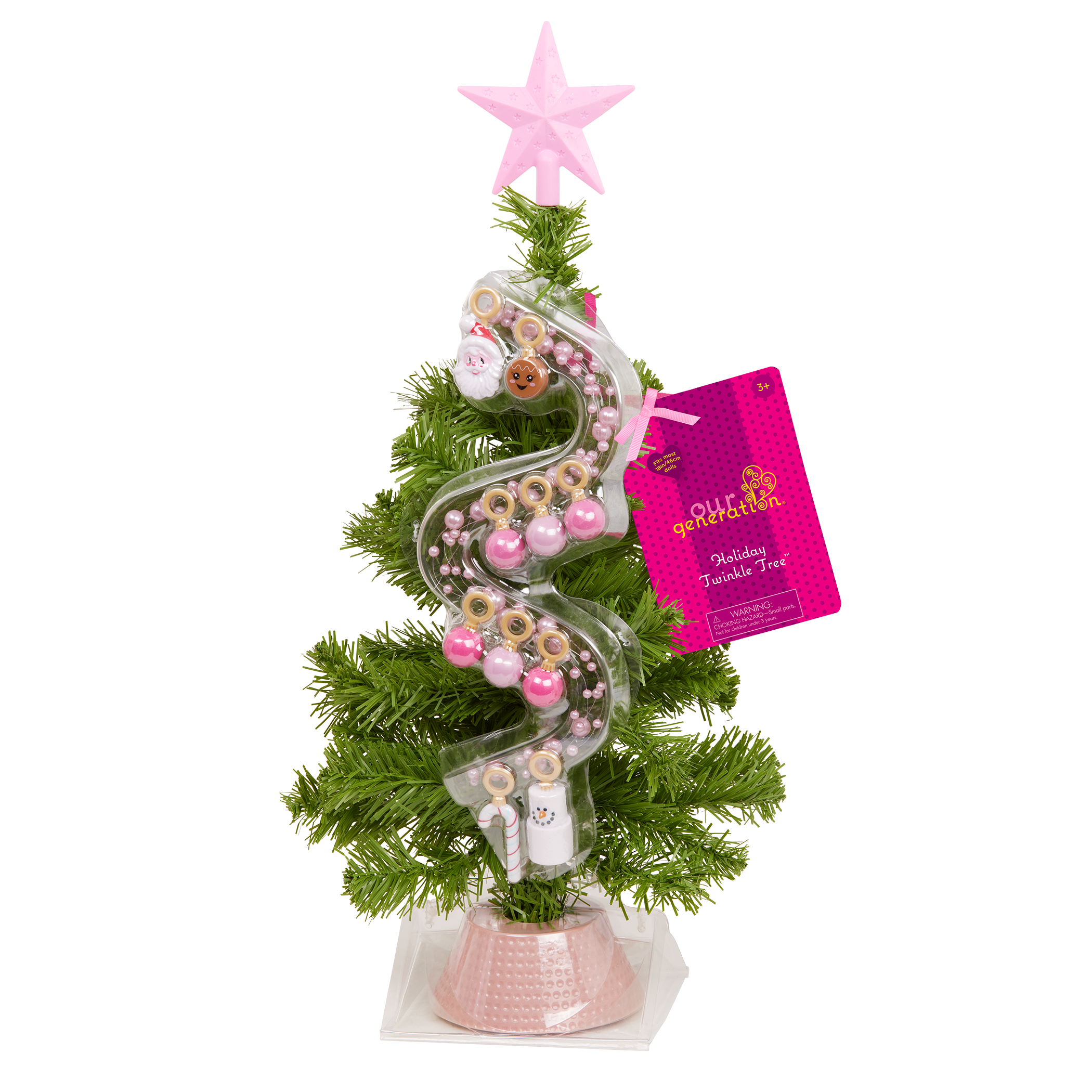 Our Generation Holiday Twinkle Tree for 18-inch Dolls