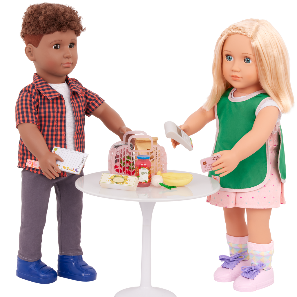 Our Generation Supermarket Checkout Grocery Set for 18-inch Dolls