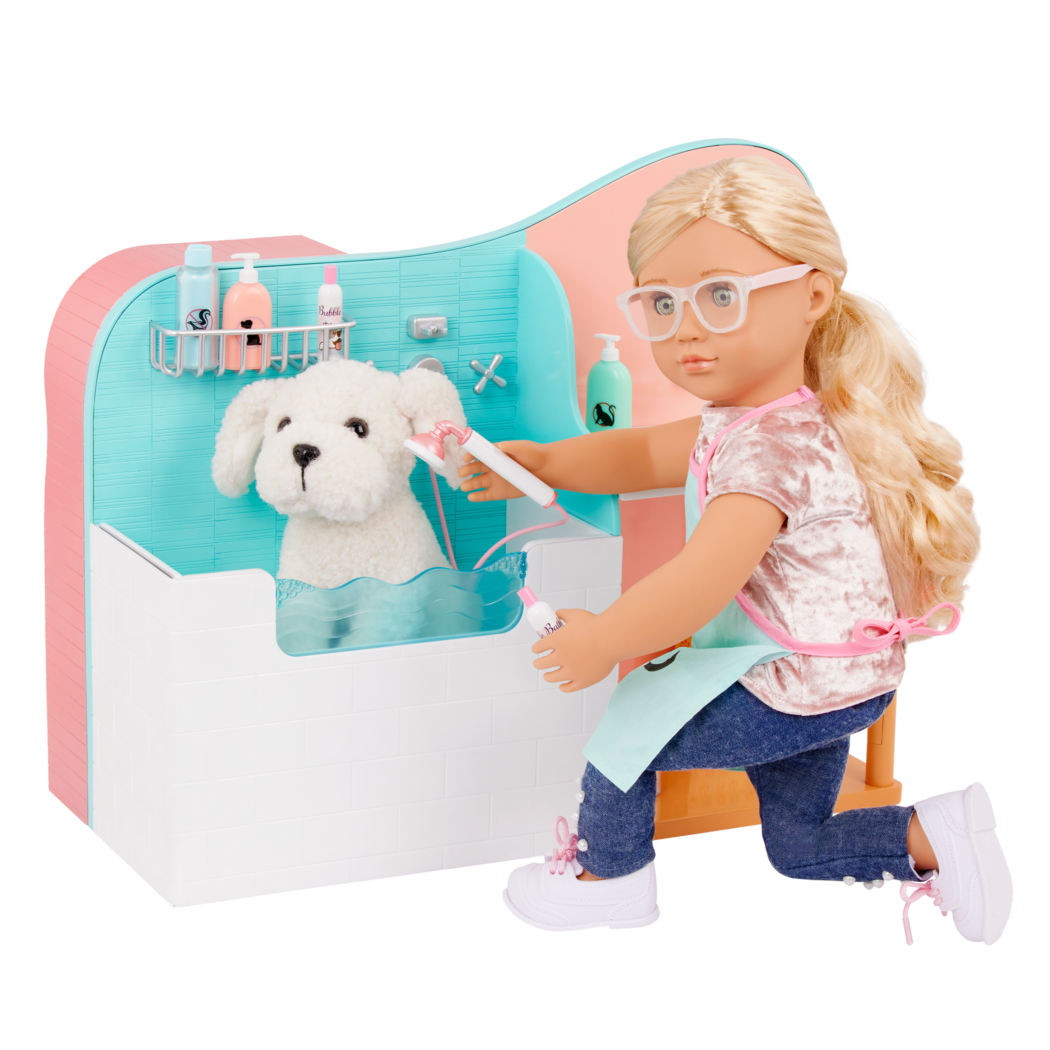 Our Generation Happy Tails Care Center Playset for 18-inch Dolls