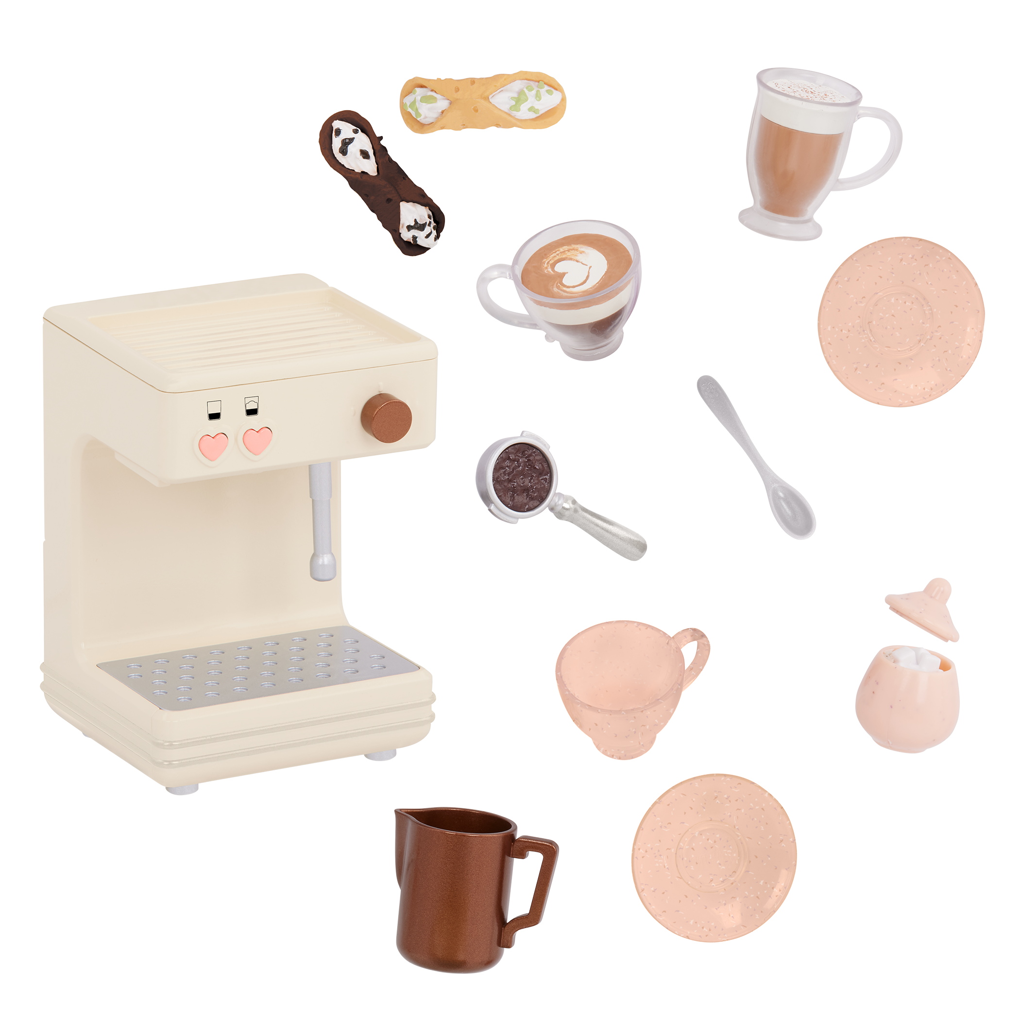Our Generation Brewed for You Coffee Machine Set for 18-inch Dolls