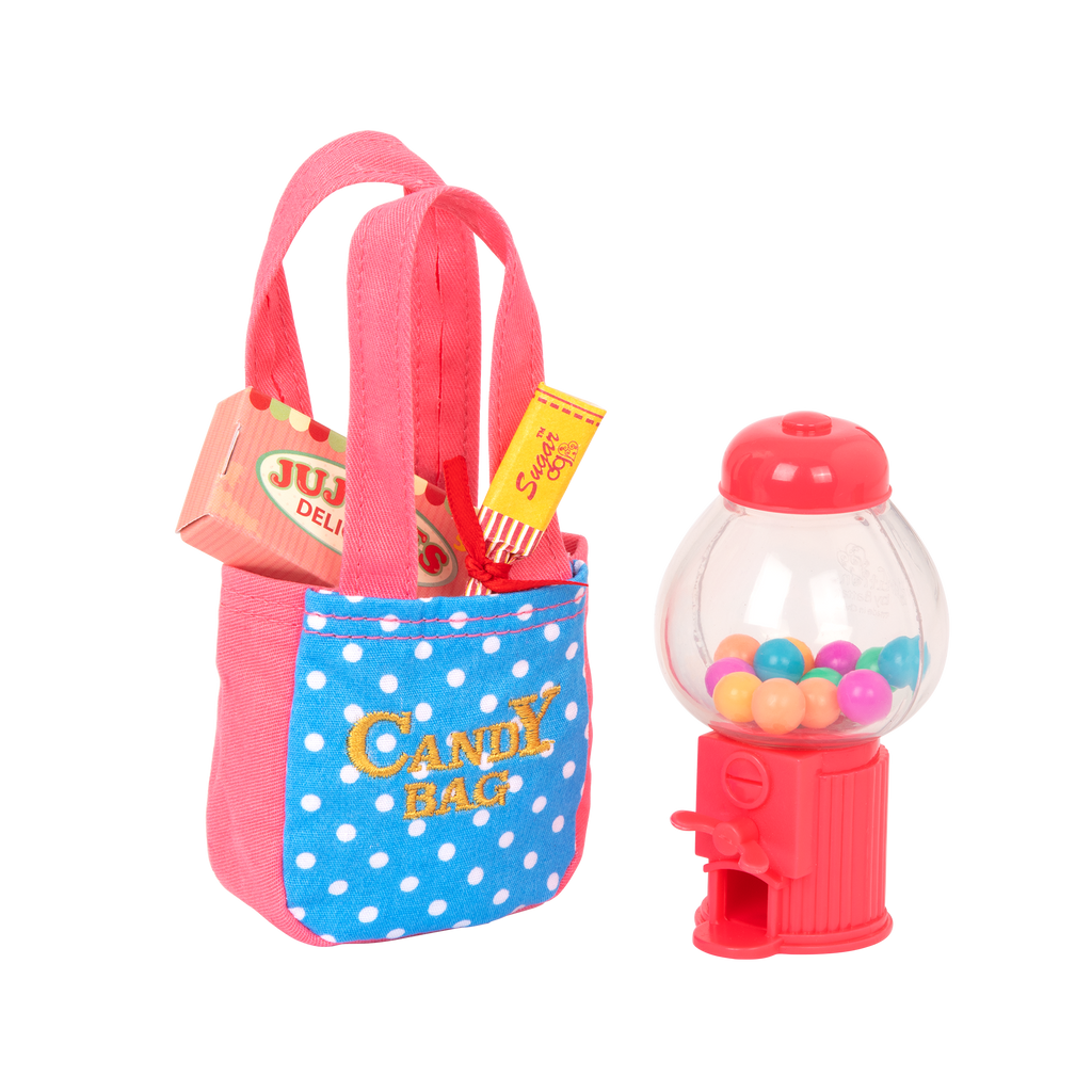 Toy Gumball Machine for 18-inch Dolls