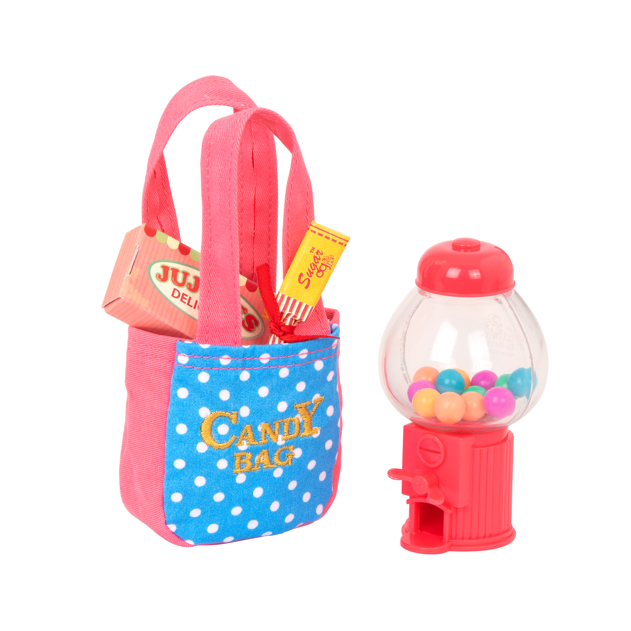 Toy Gumball Machine for 18-inch Dolls