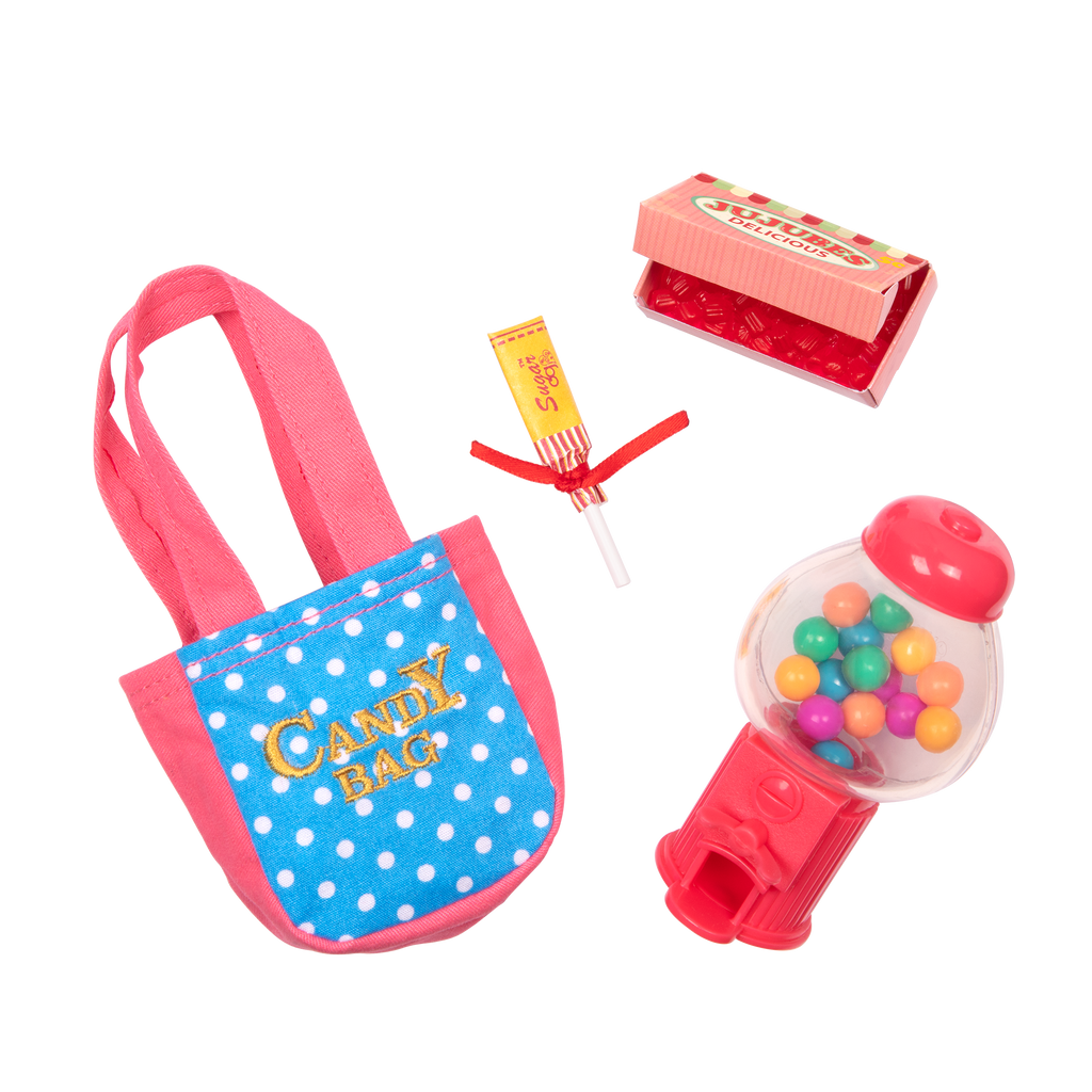 Toy Gumball Machine for 18-inch Dolls