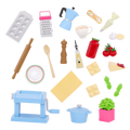 Our Generation Pasta Party Play Food Set for 18-inch Dolls