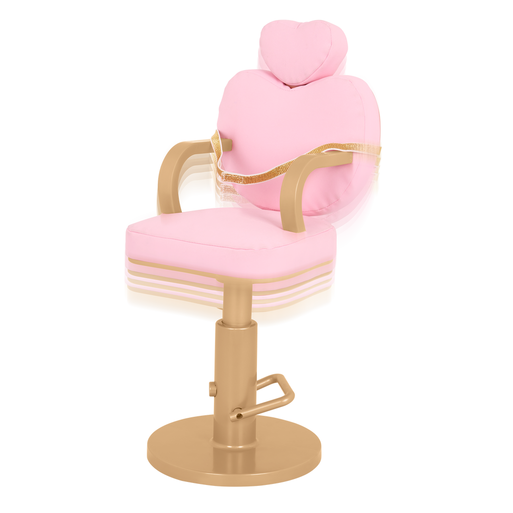 Our Generation Sweet Salon Chair for 18-inch Dolls with accessories