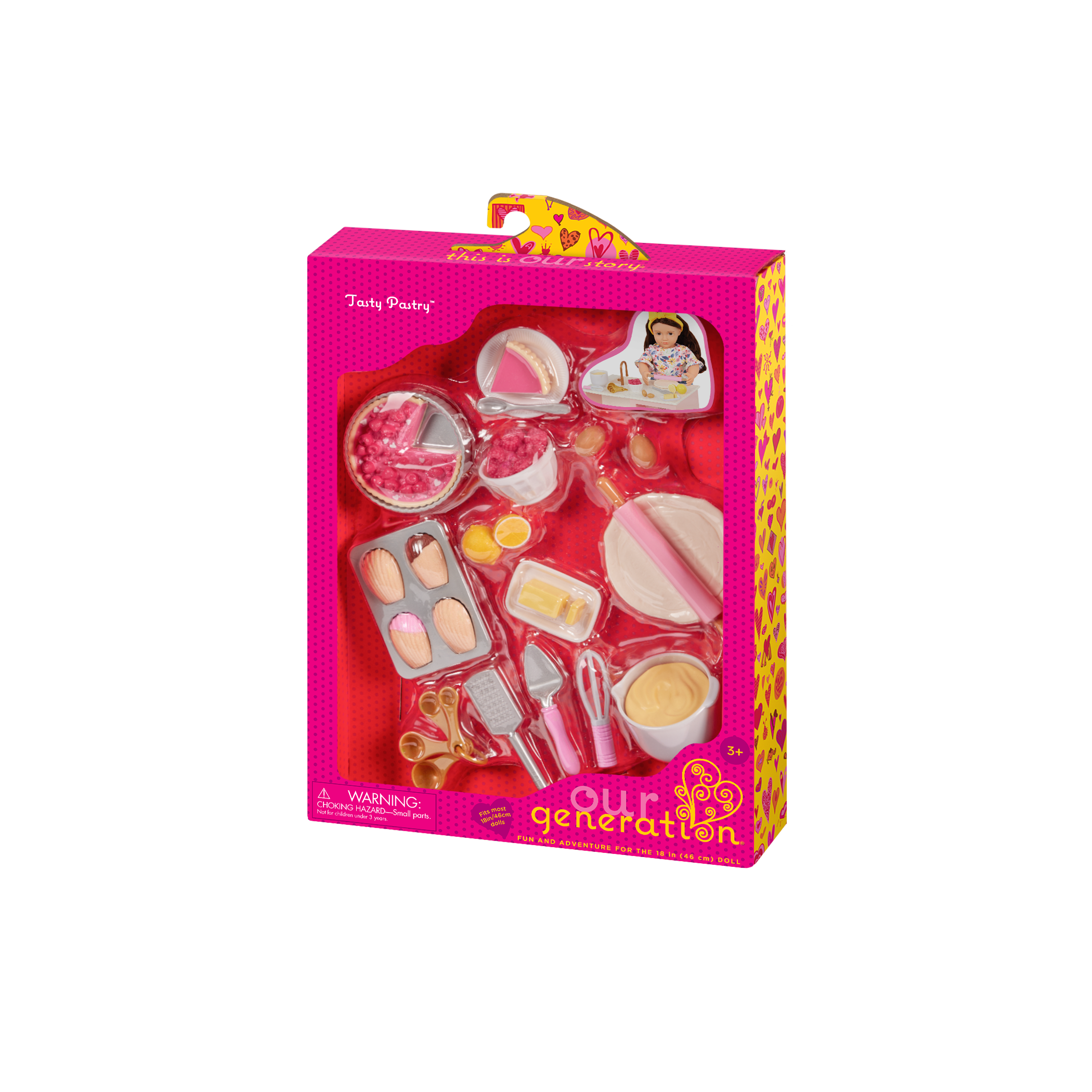 Our Generation bakery playset for 18 inch dolls package