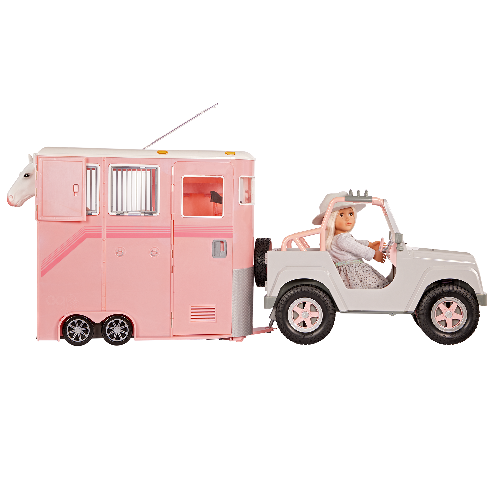 Our Generation Mane to Travel Horse Trailer Set for 18" Dolls