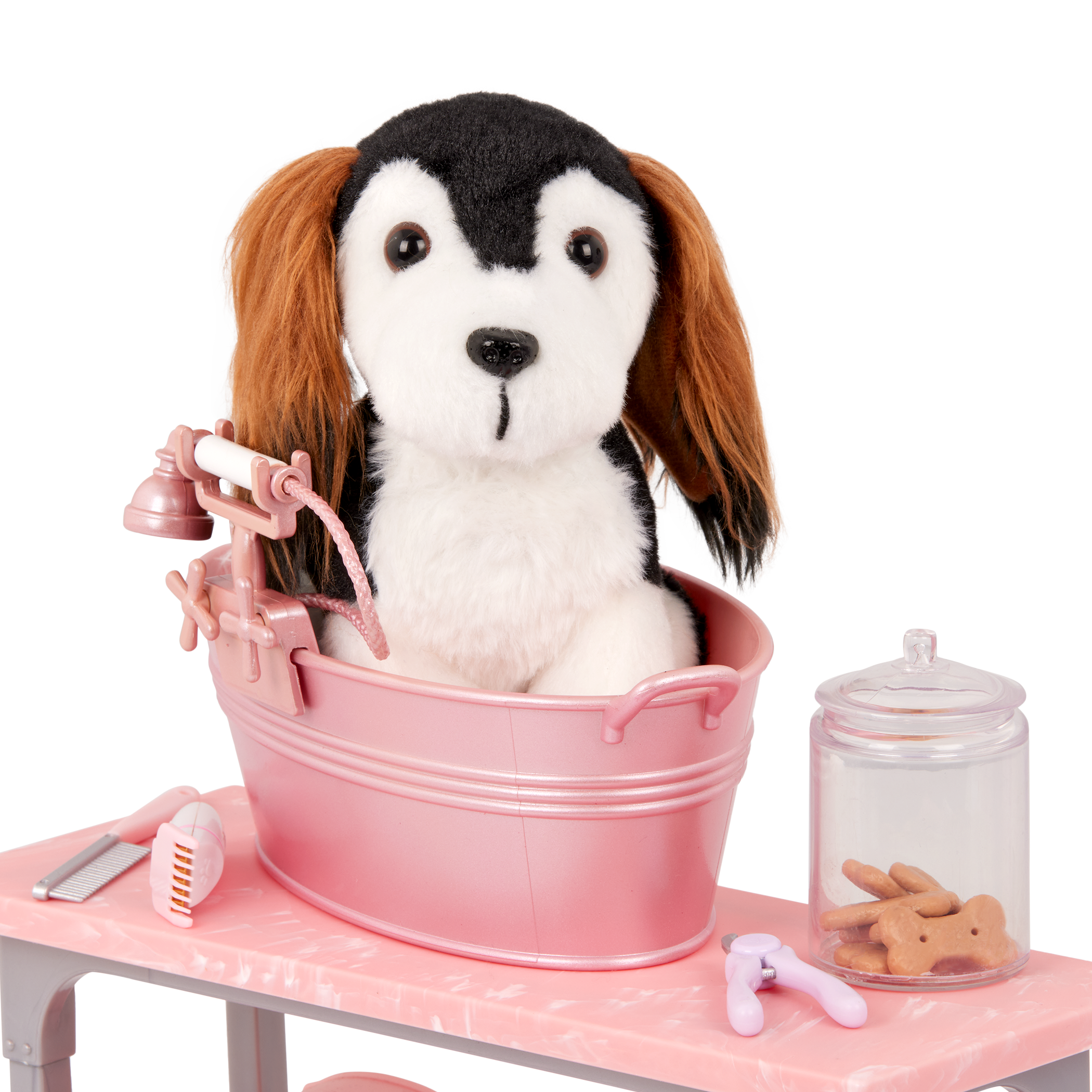 Our Generation Scrub & Style Pet Grooming Set for 18 inch dolls