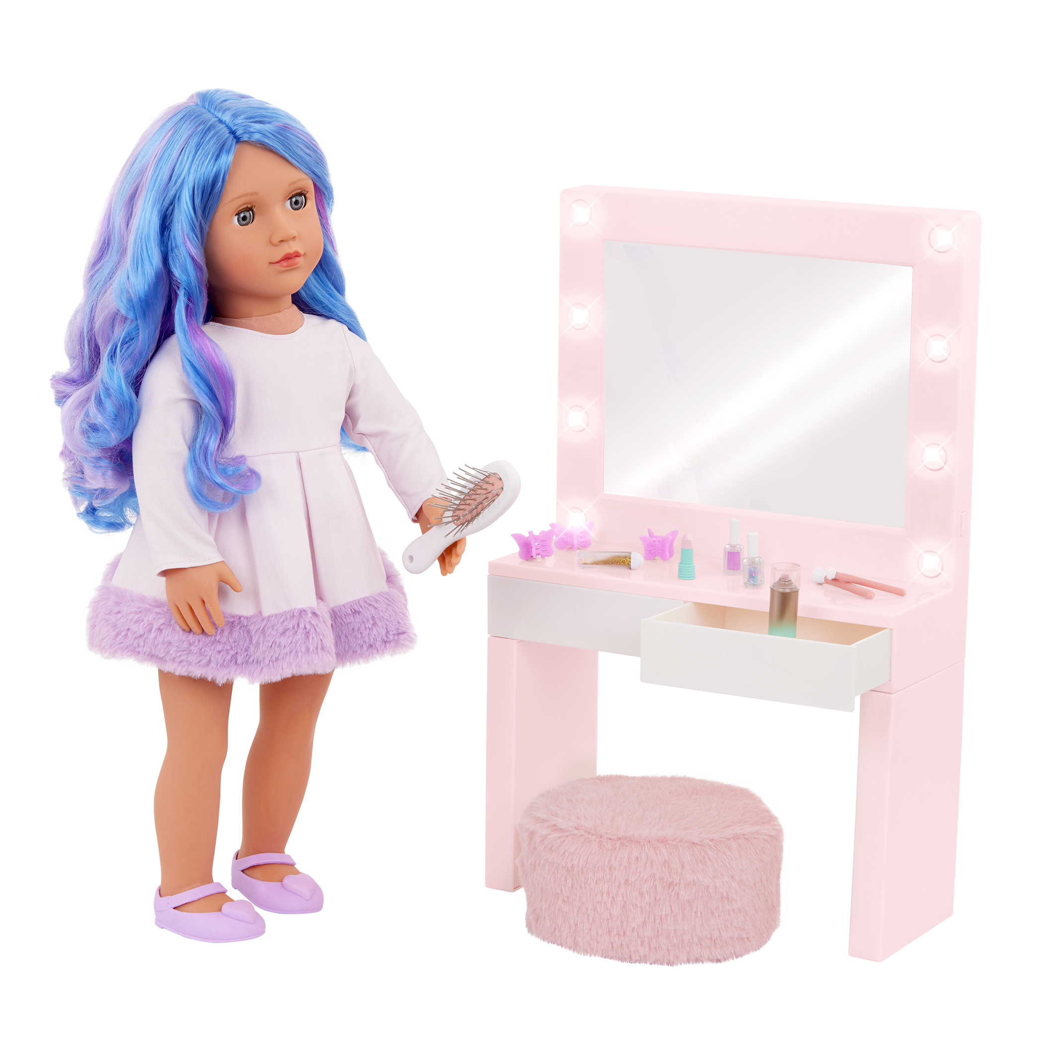 Our Generation vanity set for 18 inch doll