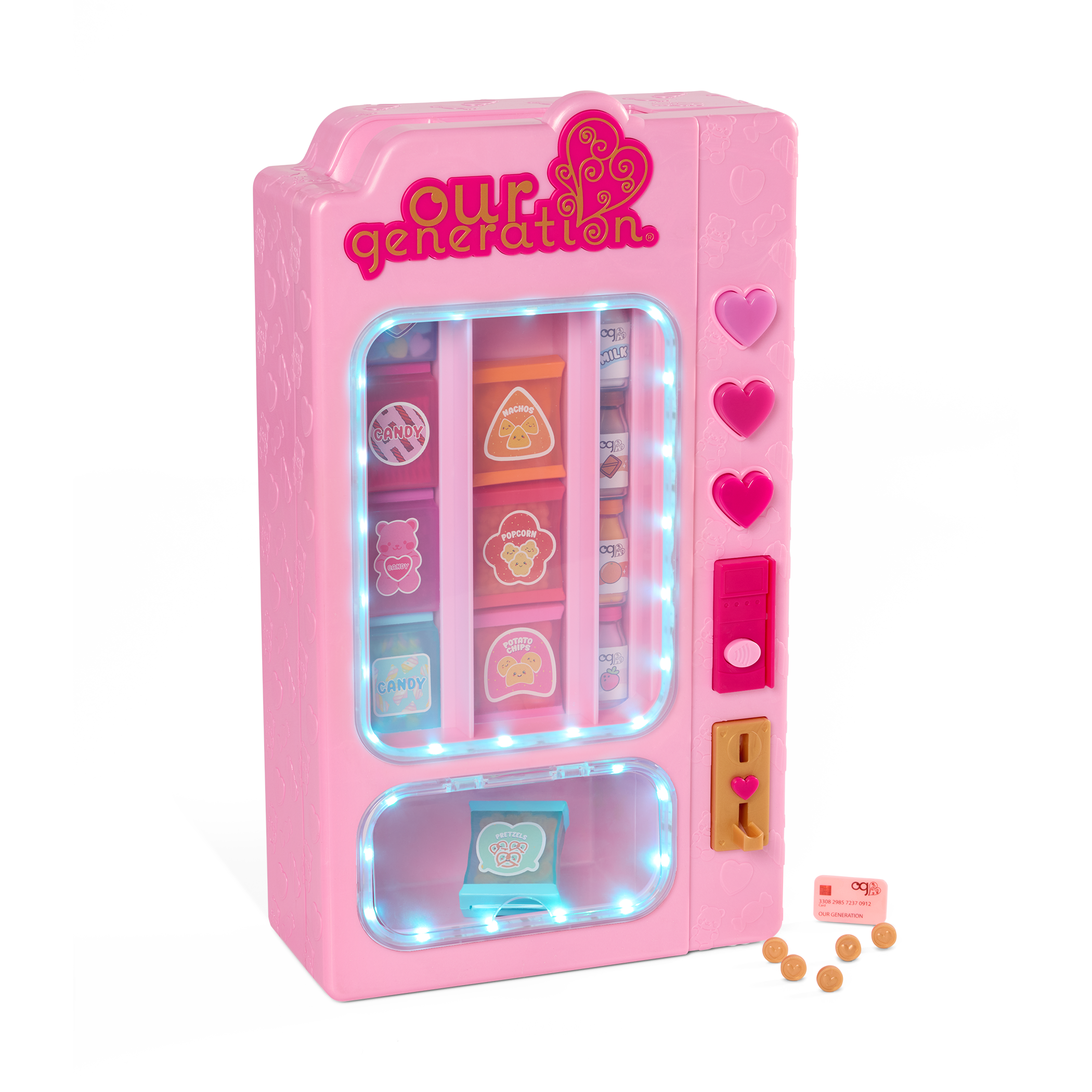 Our Generation Snacktime Fun Vending Machine Playset for 46 cm Dolls