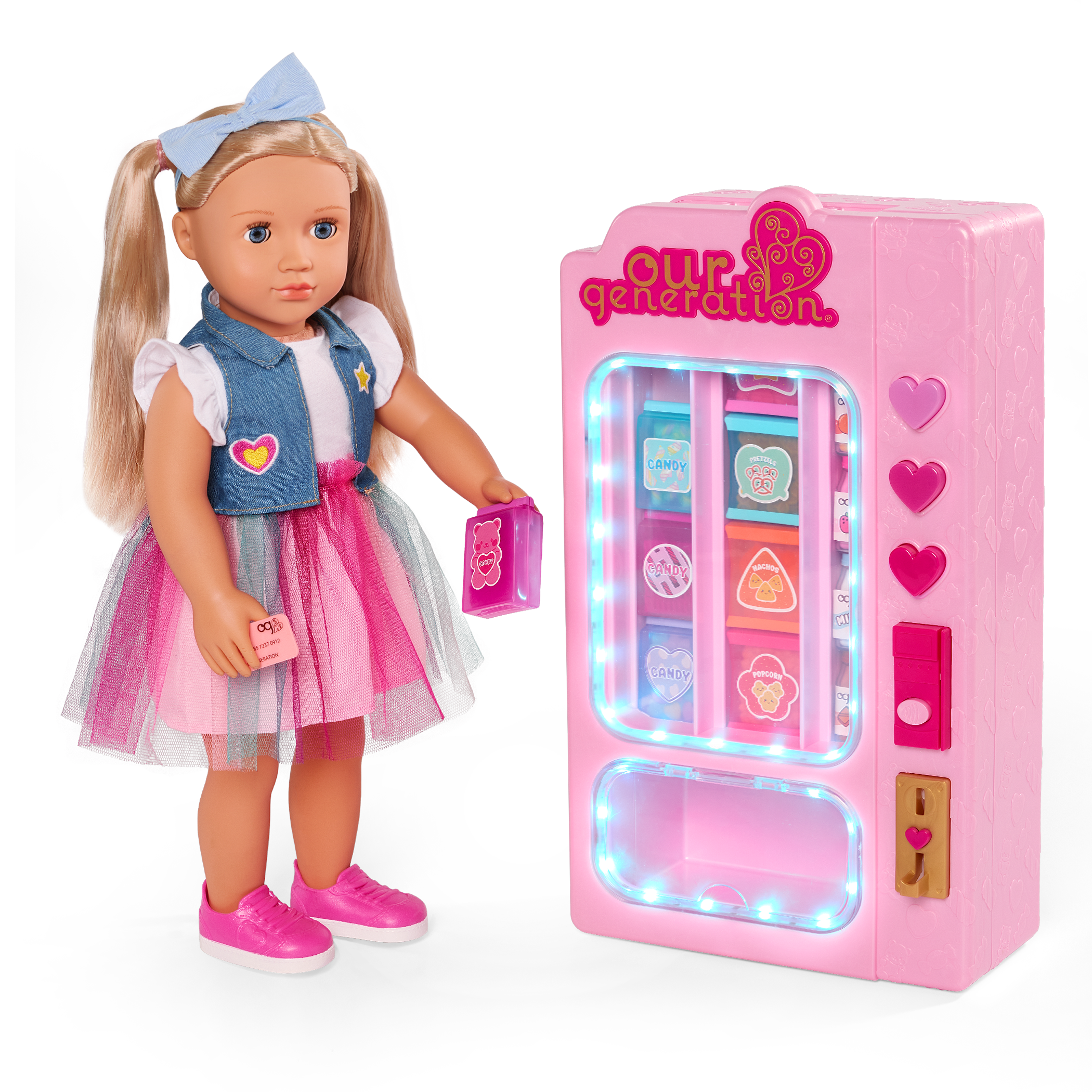 Our Generation Snacktime Fun Vending Machine Playset for 46 cm Dolls