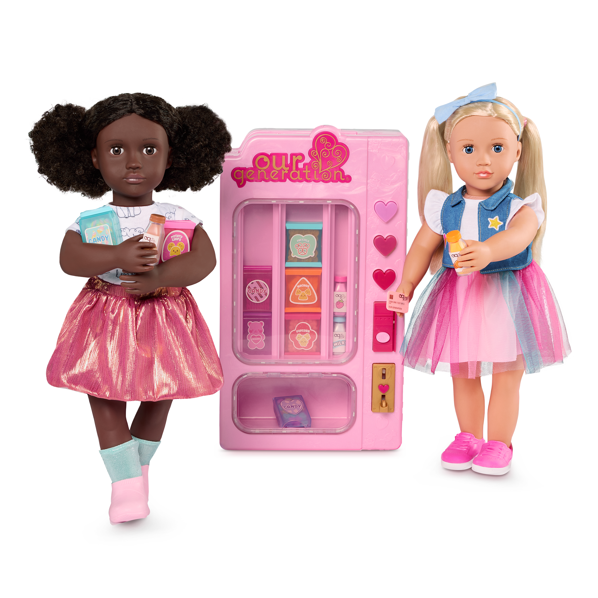 Our Generation Snacktime Fun Vending Machine Playset for 46 cm Dolls