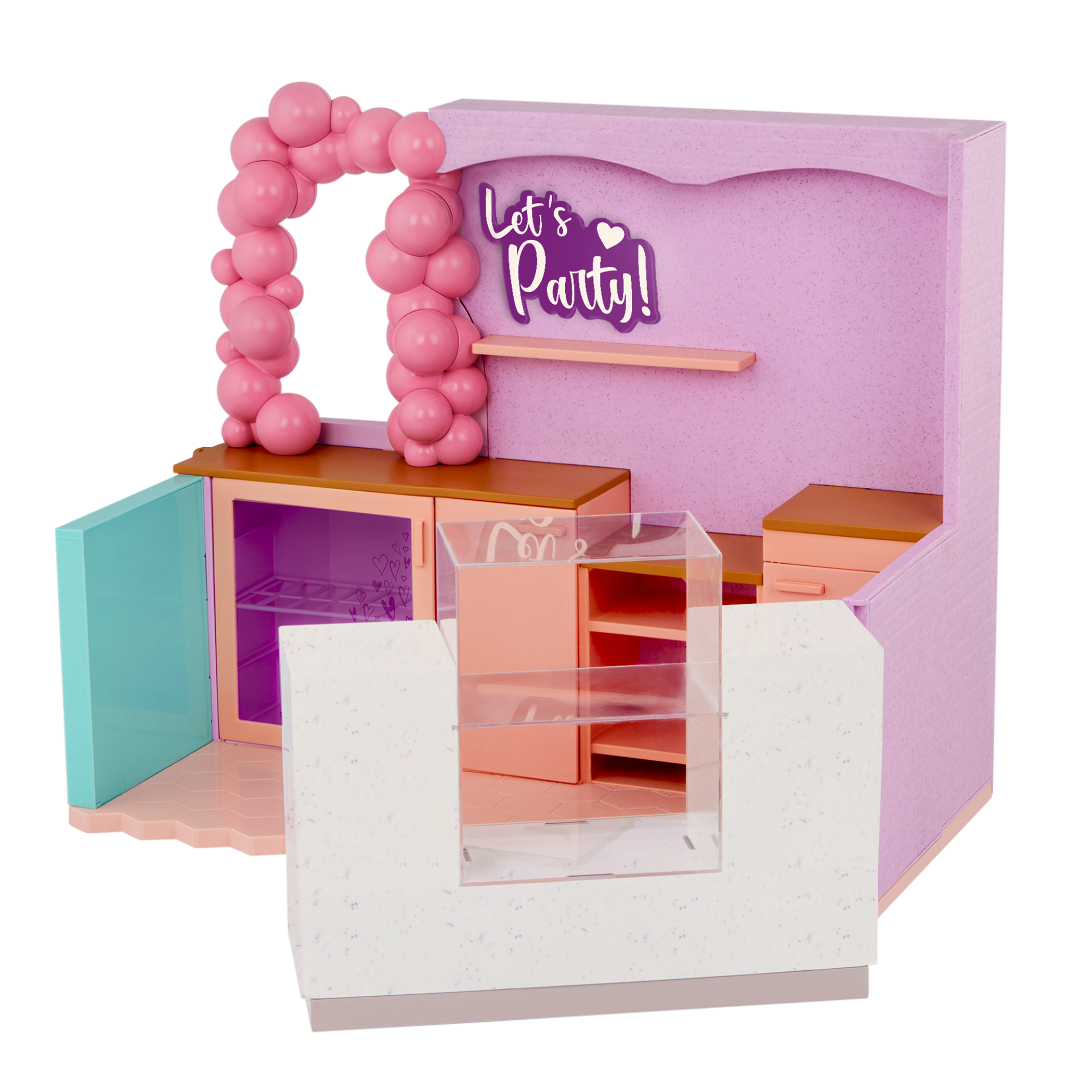 Cake Shop Playset & Party Supplies for 18" Dolls