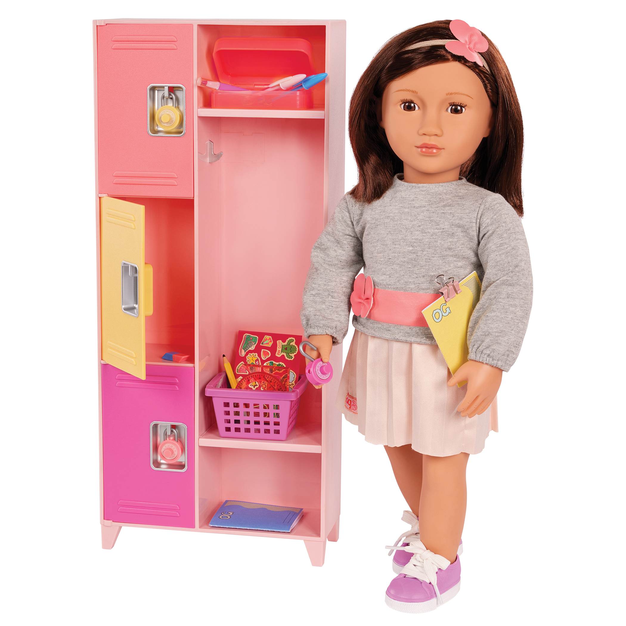 Our Generation School Spirit Locker Set for 46 cm Dolls