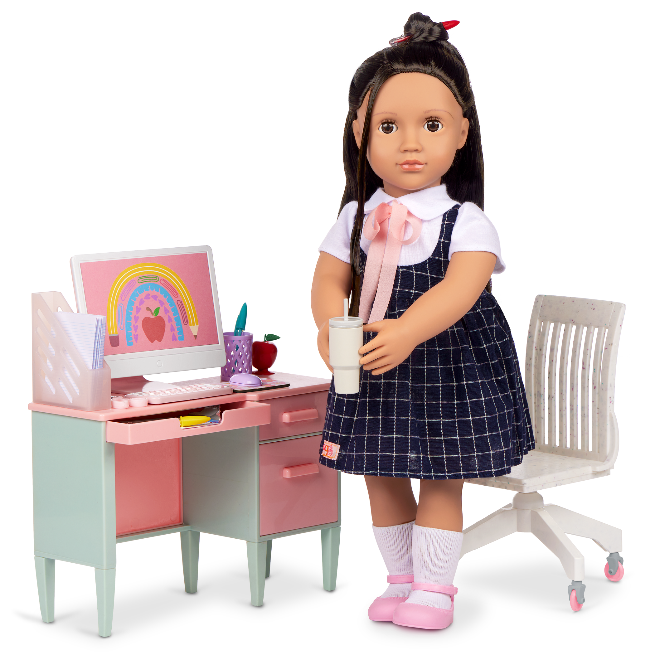 Our Generation Class in Session School Desk Set for 46 cm Dolls