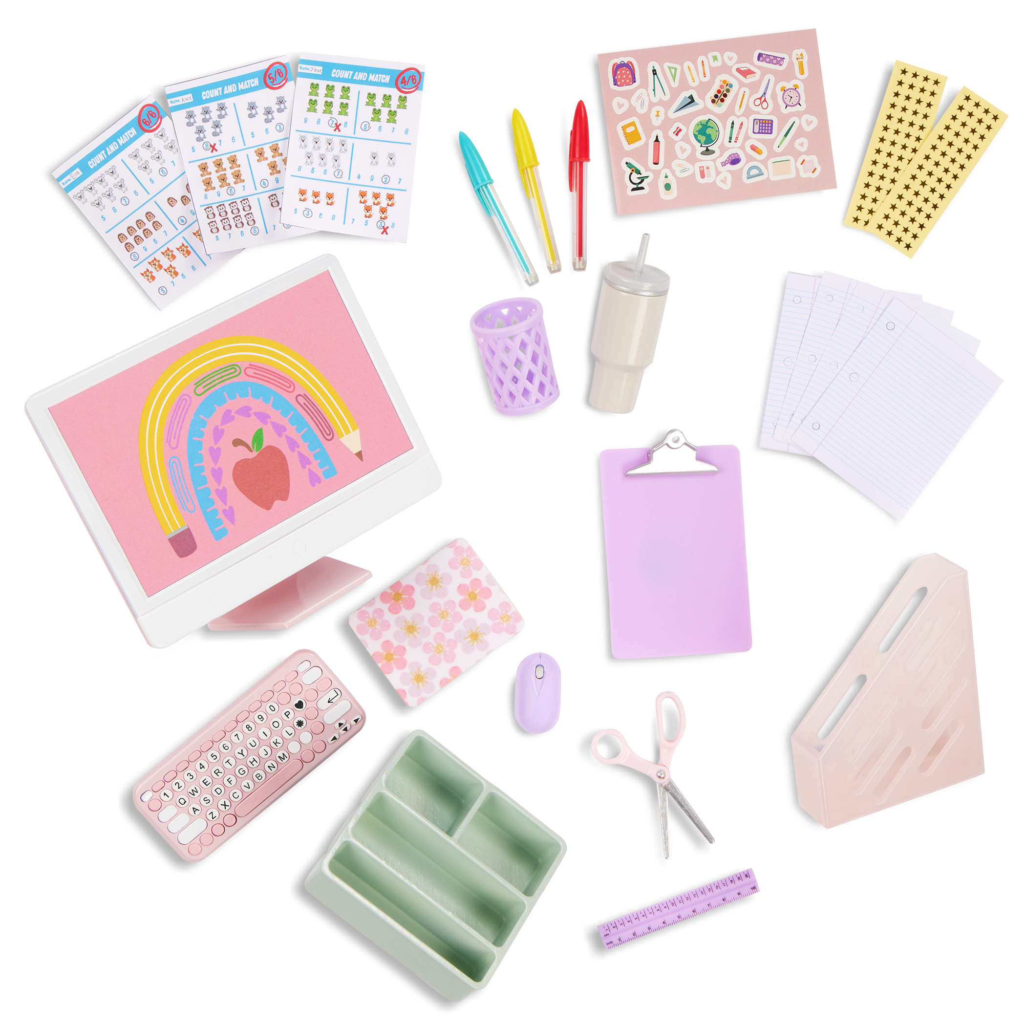Our Generation Class in Session School Desk Set for 46 cm Dolls