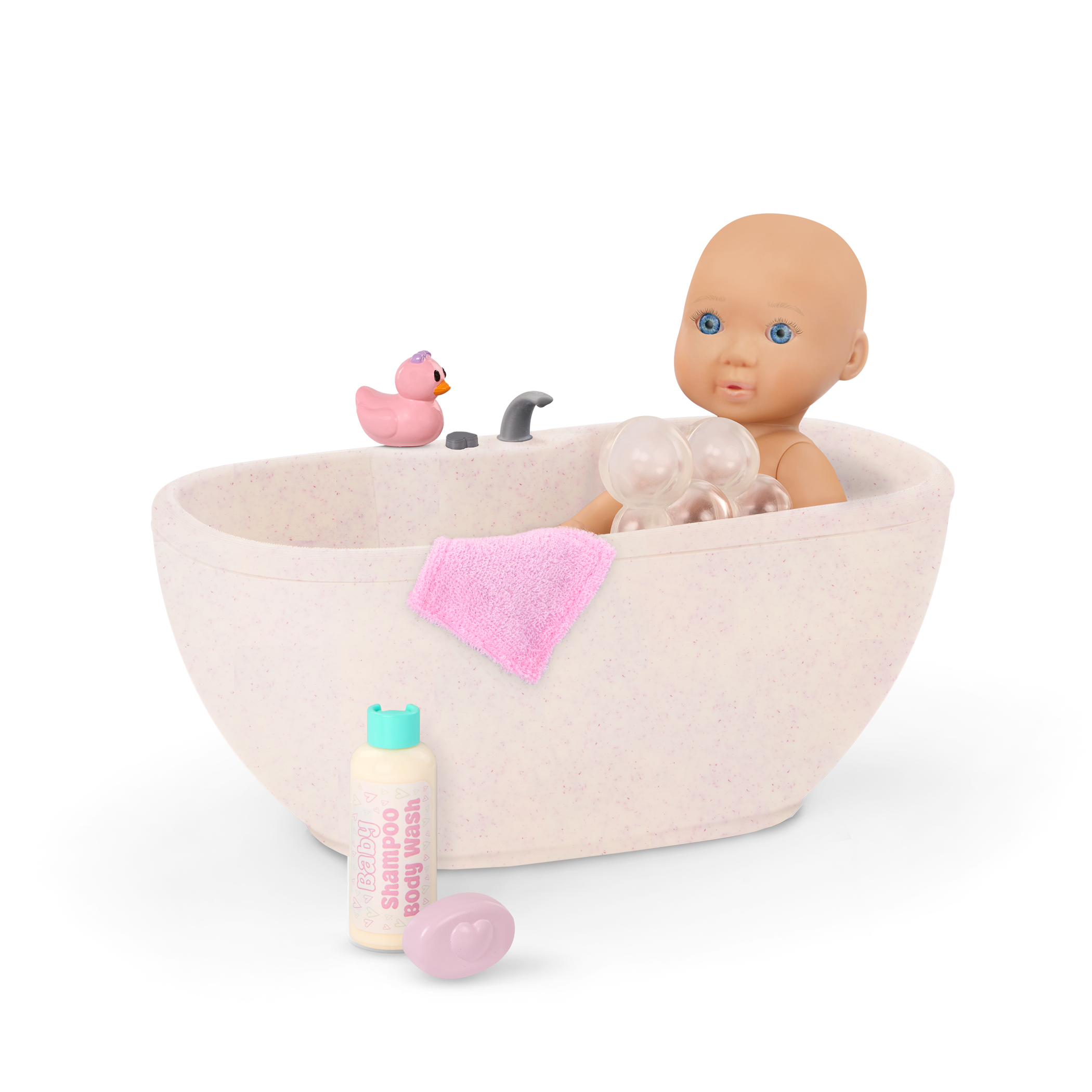Our Generation Baby Doll Lacy & Bathtime Set