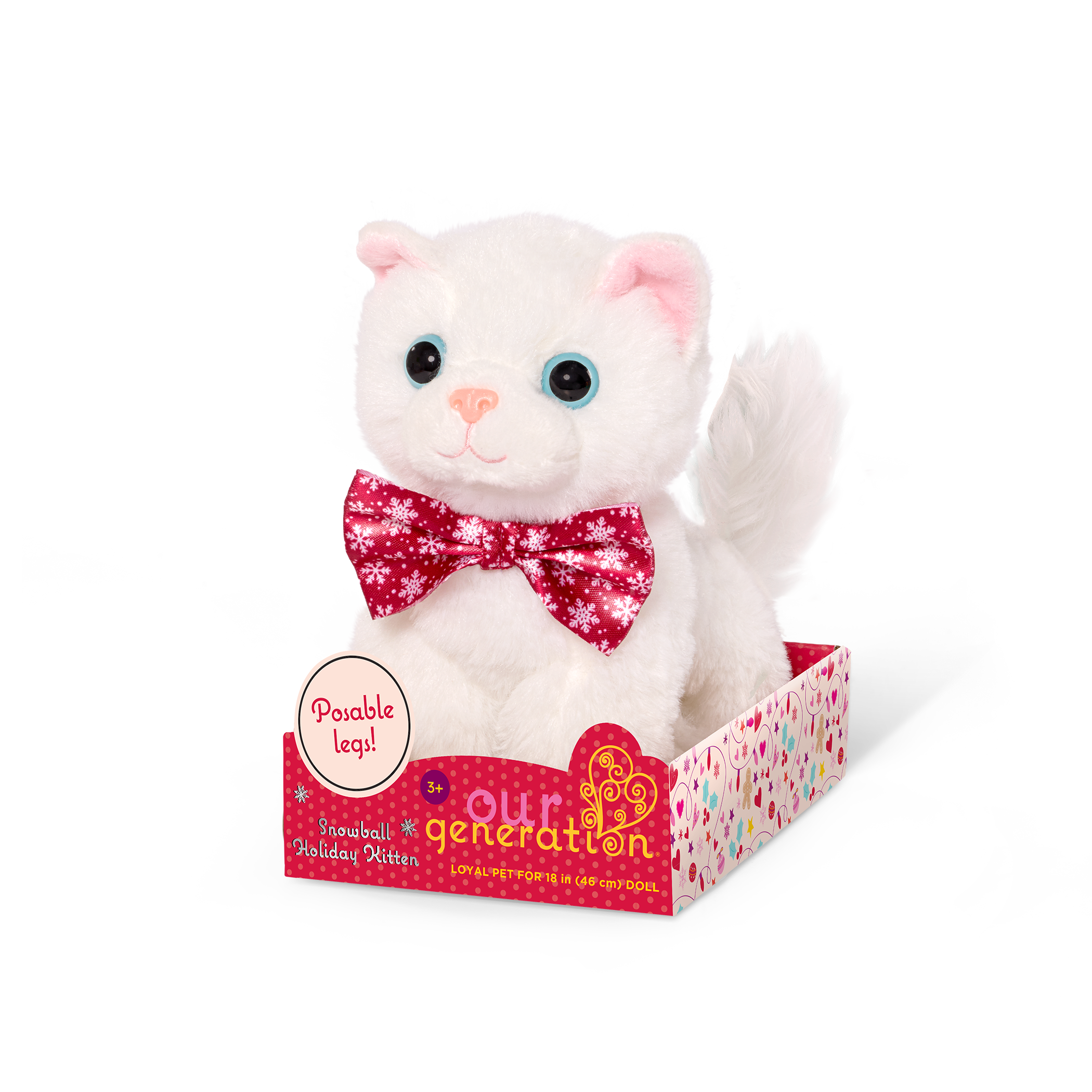 Our Generation - Snowball - Christmas Kitten