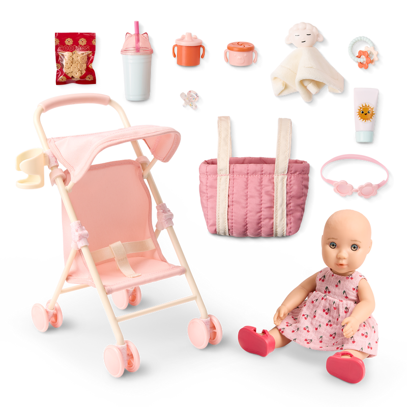 Our Generation - Baby Izzy & Stroller Set