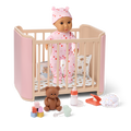 Our Generation - Baby Alba & Crib Set