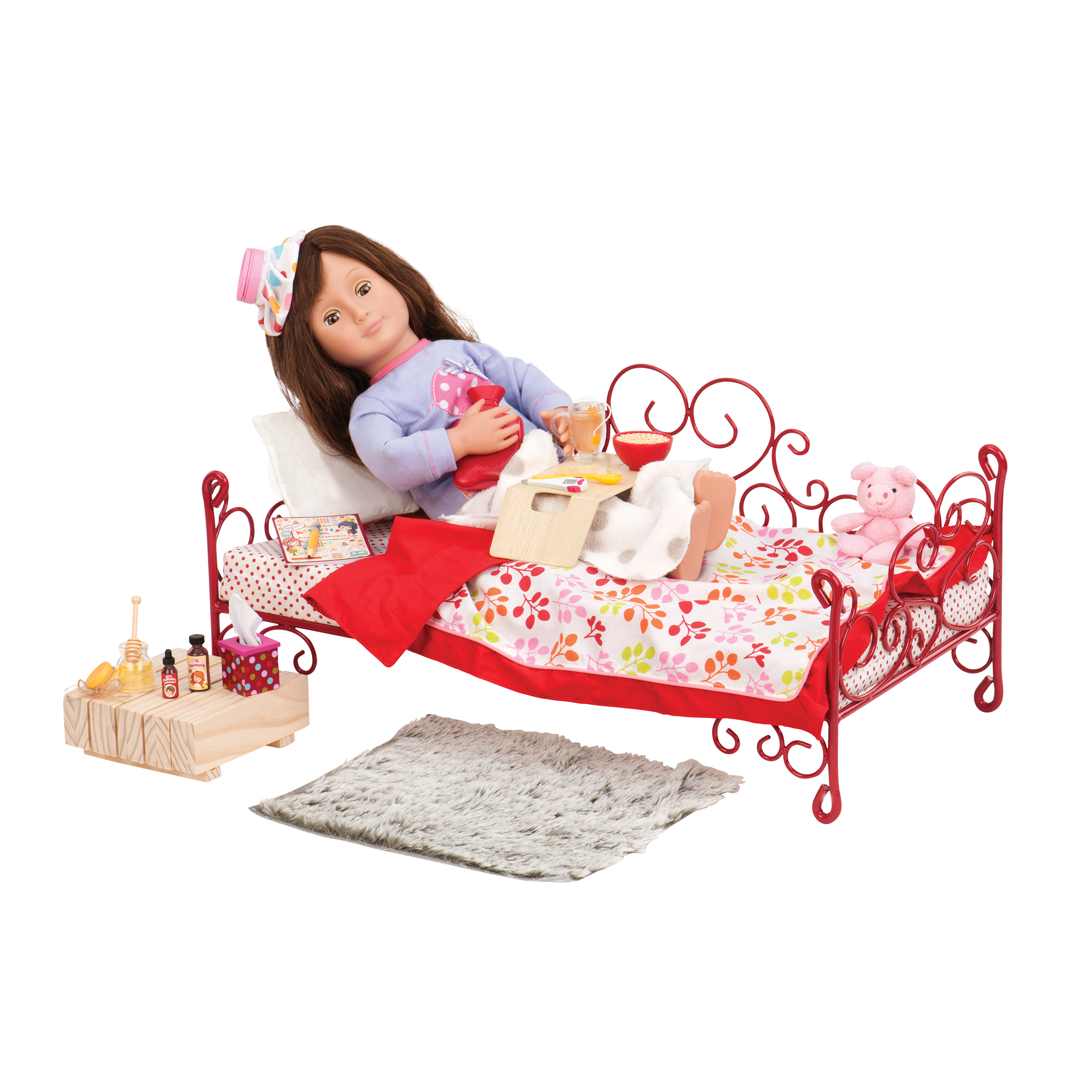 sick days playset for 18-inch dolls