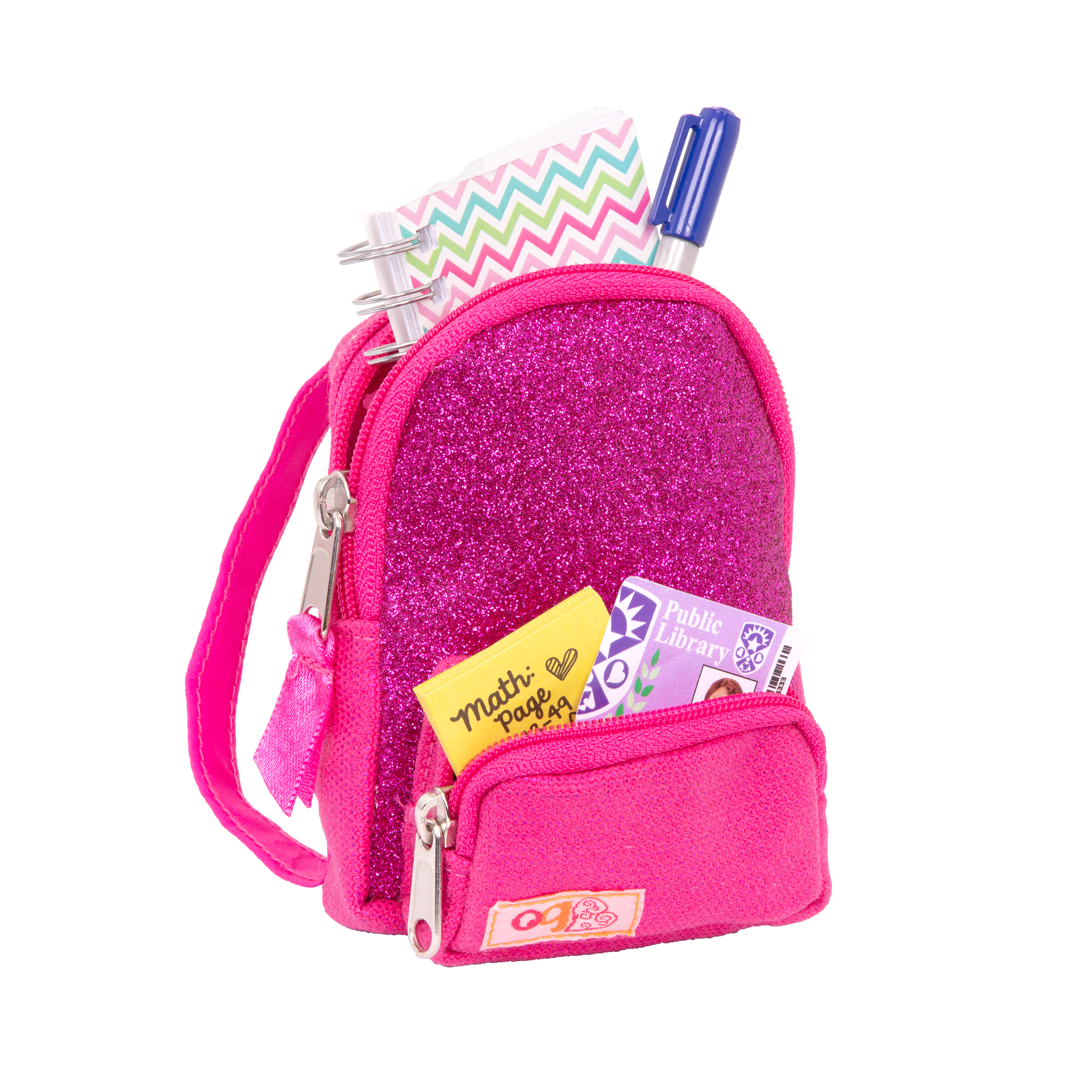School backpack playset
