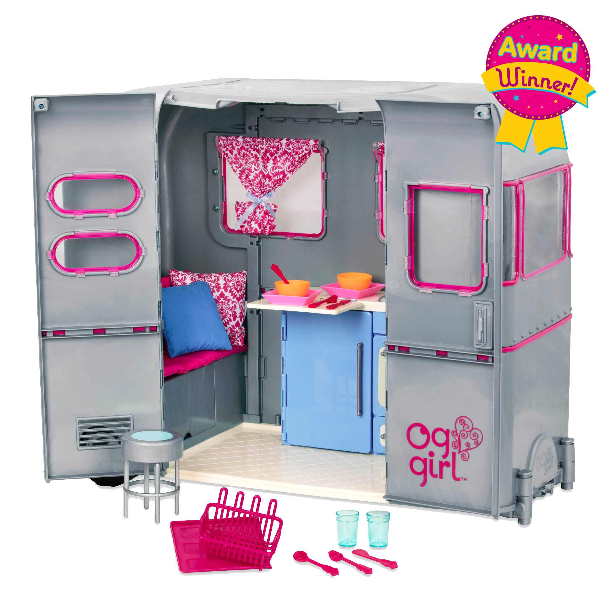 RV Seeing You Camper for 18-inch Dolls - Award Winner!