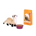Ferret plushie playset