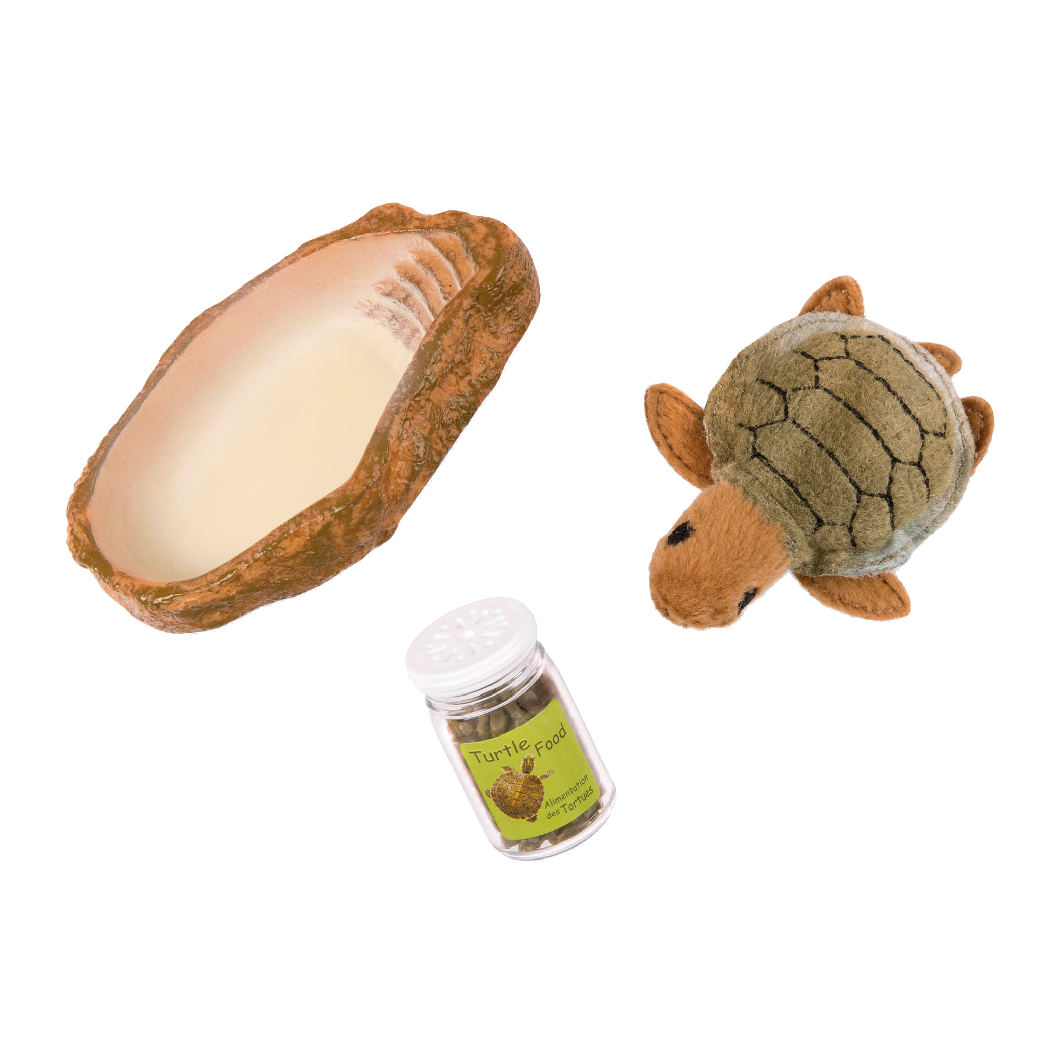 Turtle plushie playset