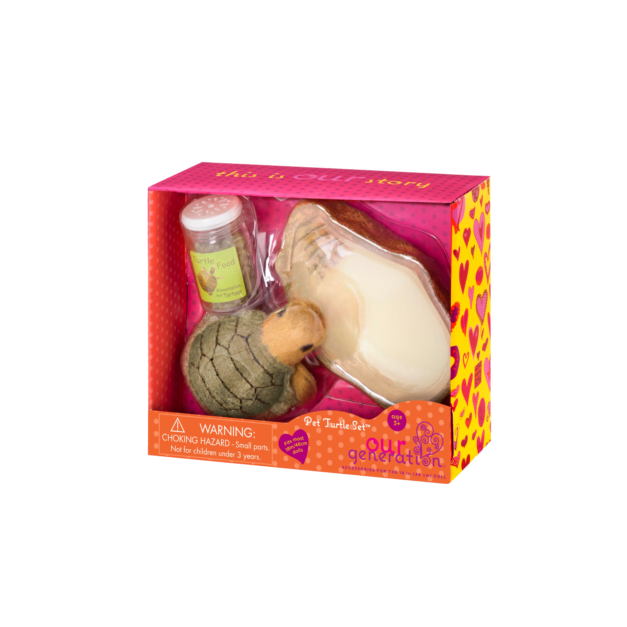 Turtle plushie playset