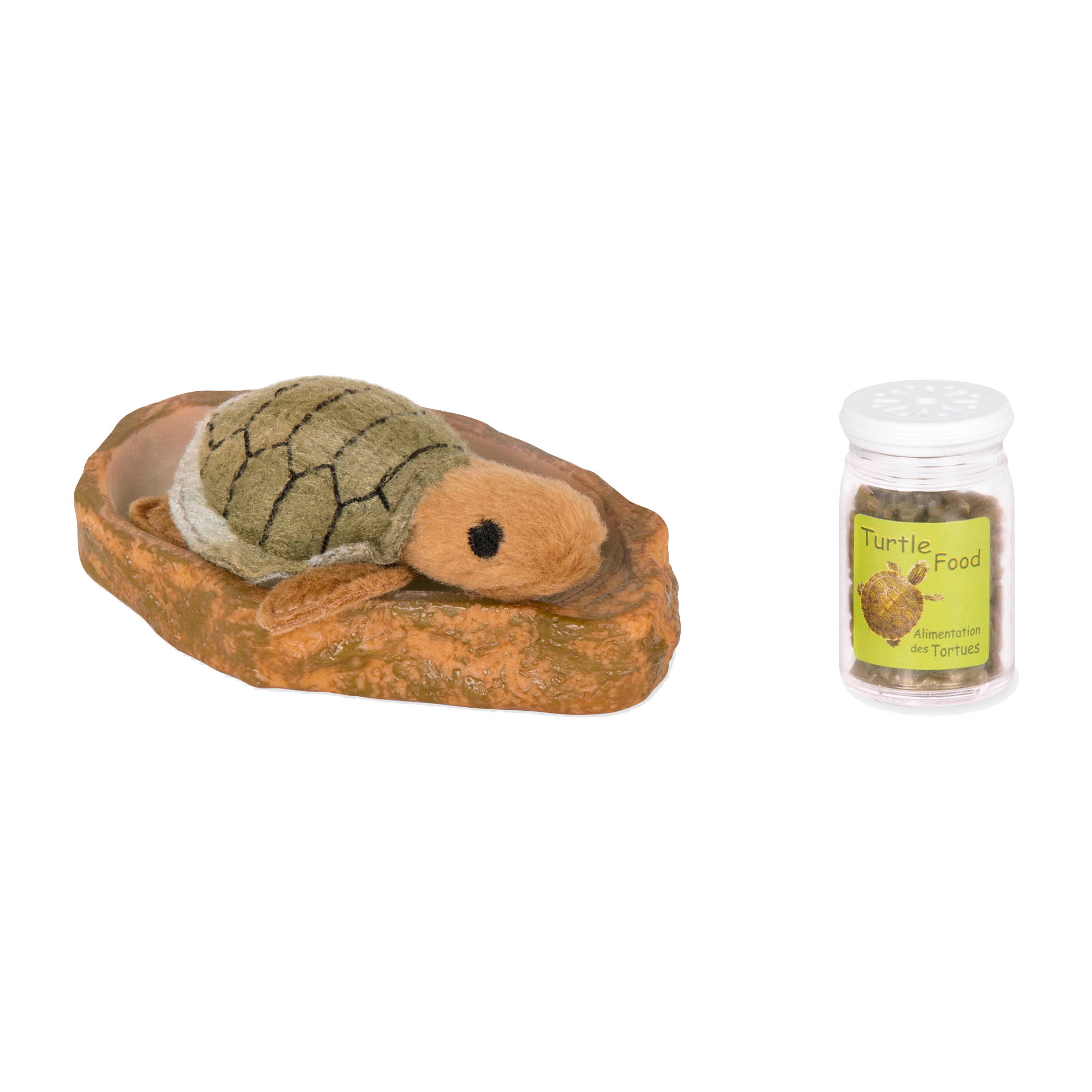 Turtle plushie playset