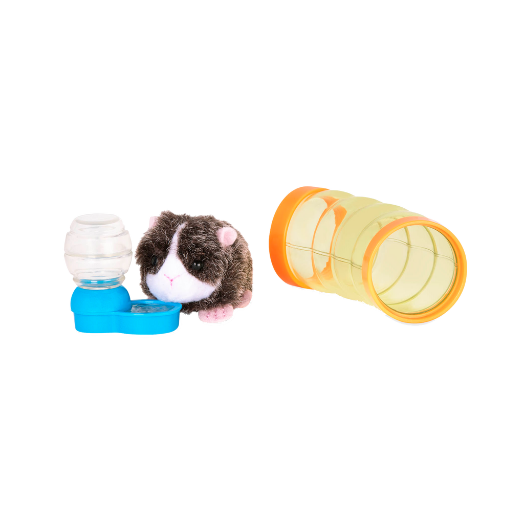 Guinea pig plushie playset